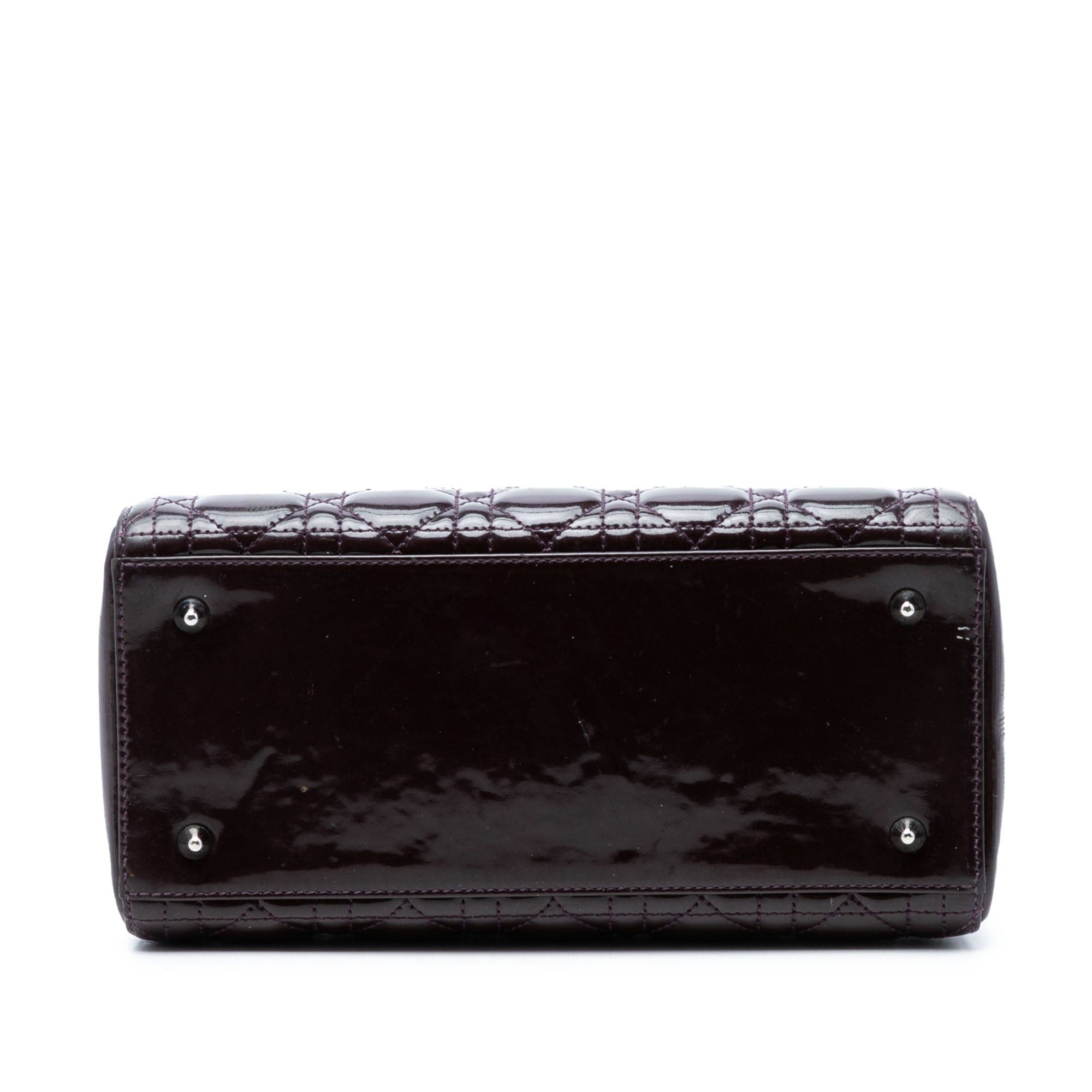 Dior Medium Patent Cannage Lady Dior Size ONE SIZE - 3 Thumbnail