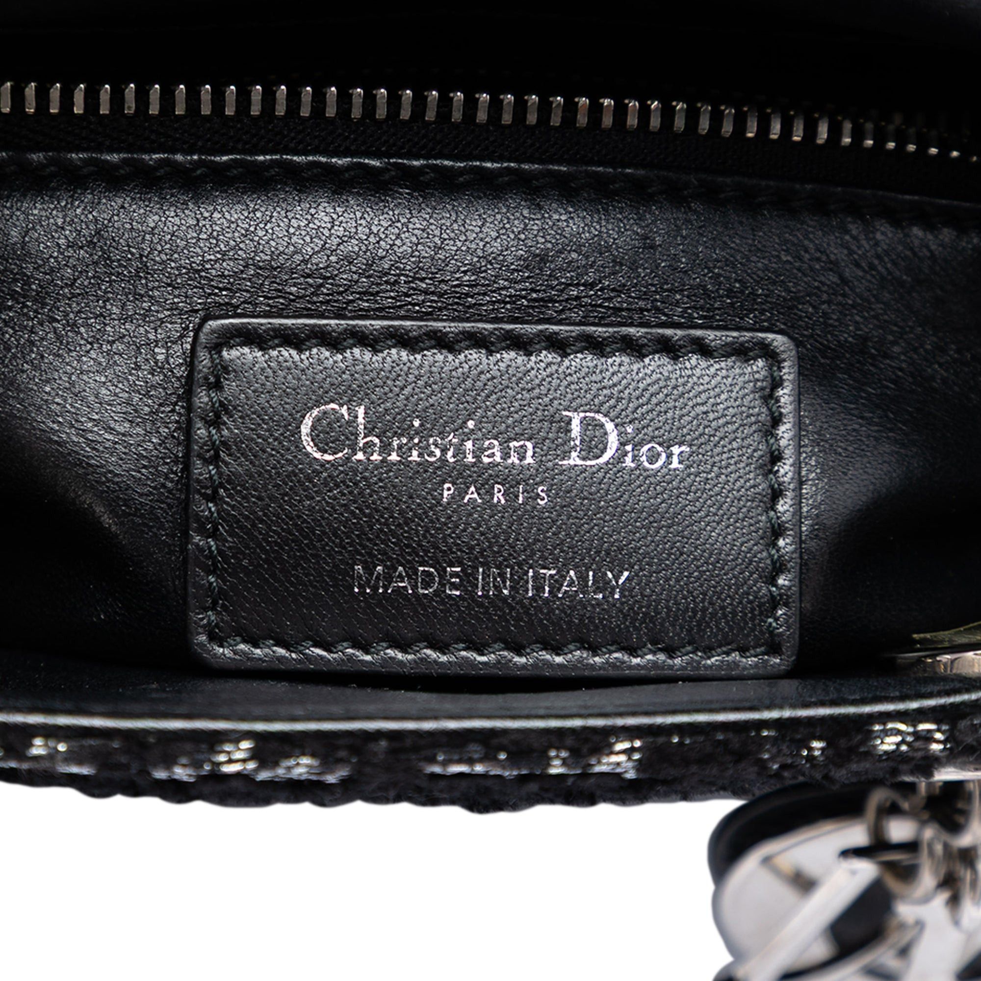 Dior Mini Fabric Lame Lady Dior Size ONE SIZE - 5 Thumbnail