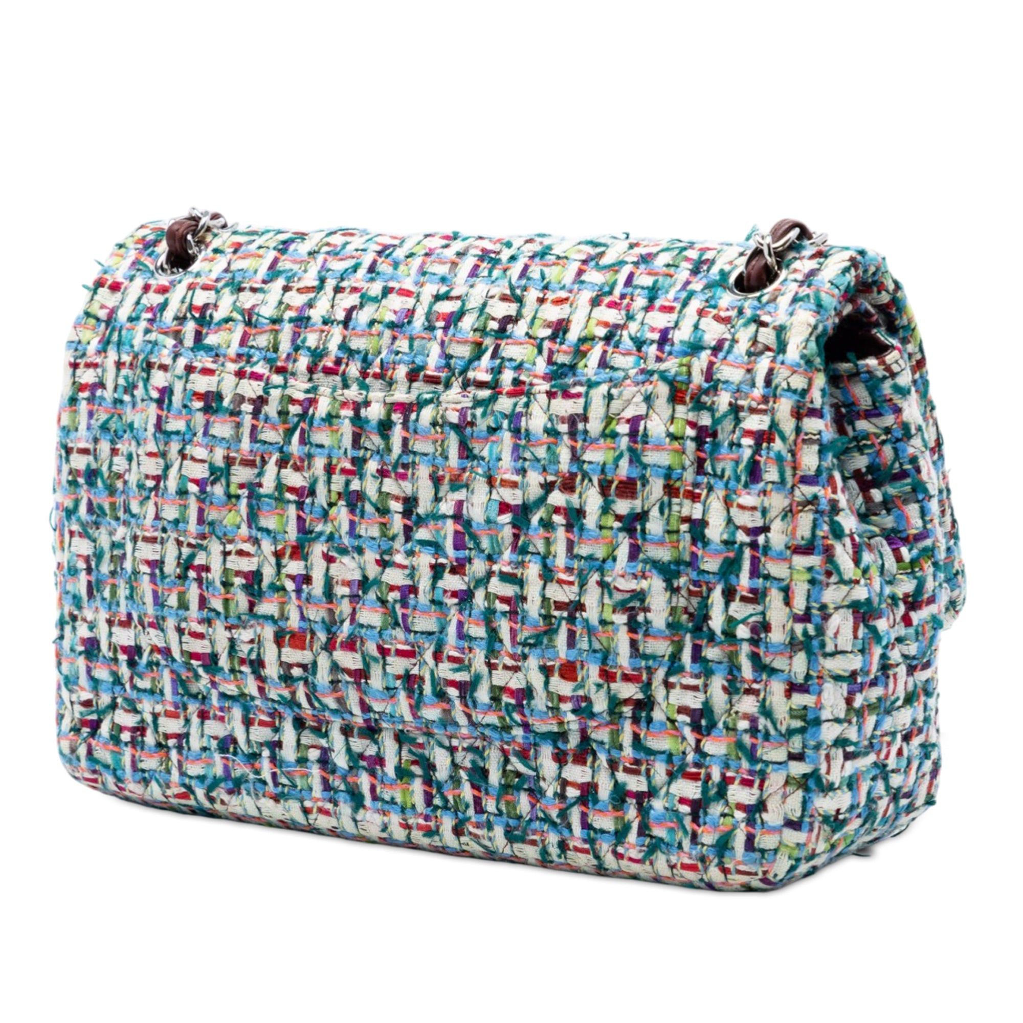 Chanel Jumbo Classic Tweed Double Flap Size ONE SIZE - 2 Thumbnail