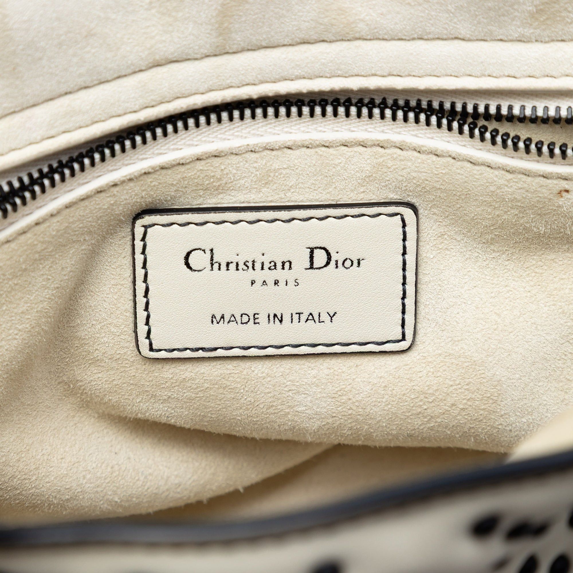 Dior Medium Lambskin Cannage Studded Supple Lady Dior Size ONE SIZE - 6 Thumbnail