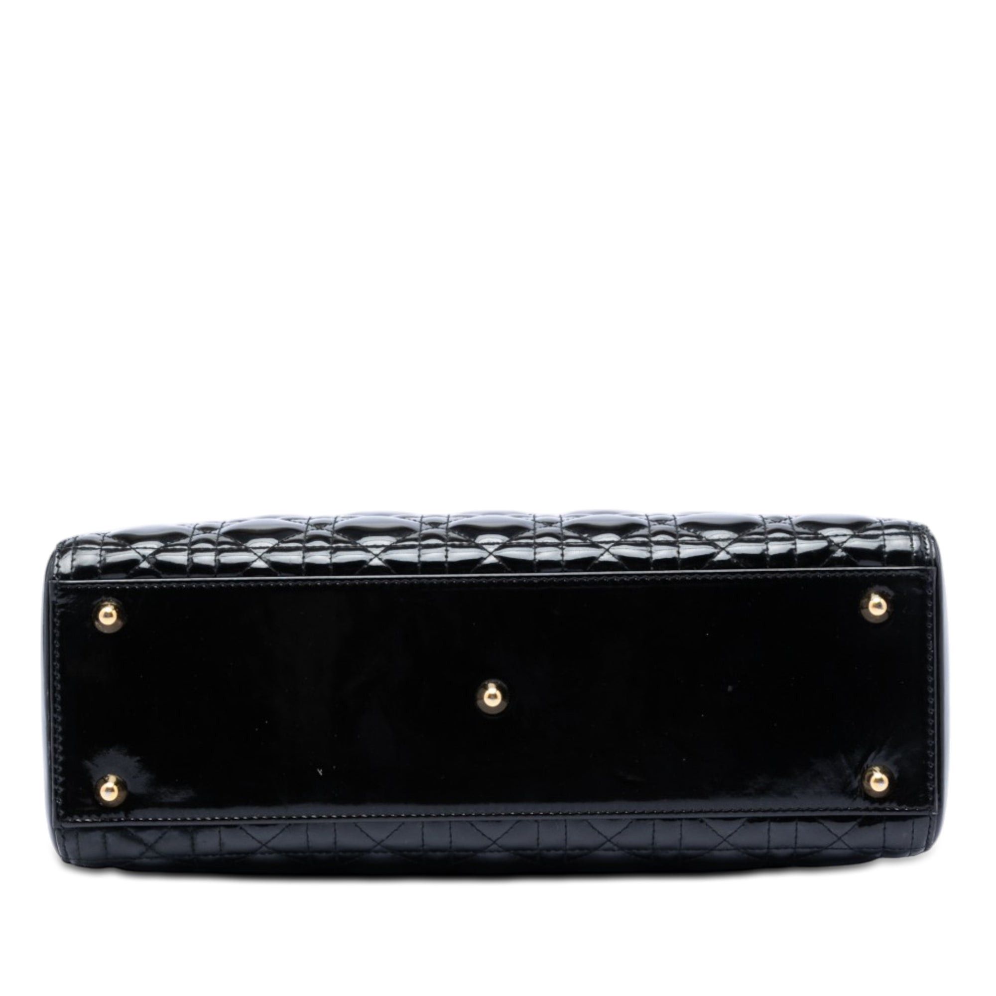 Dior Large Patent Cannage Lady Dior Size ONE SIZE - 3 Thumbnail