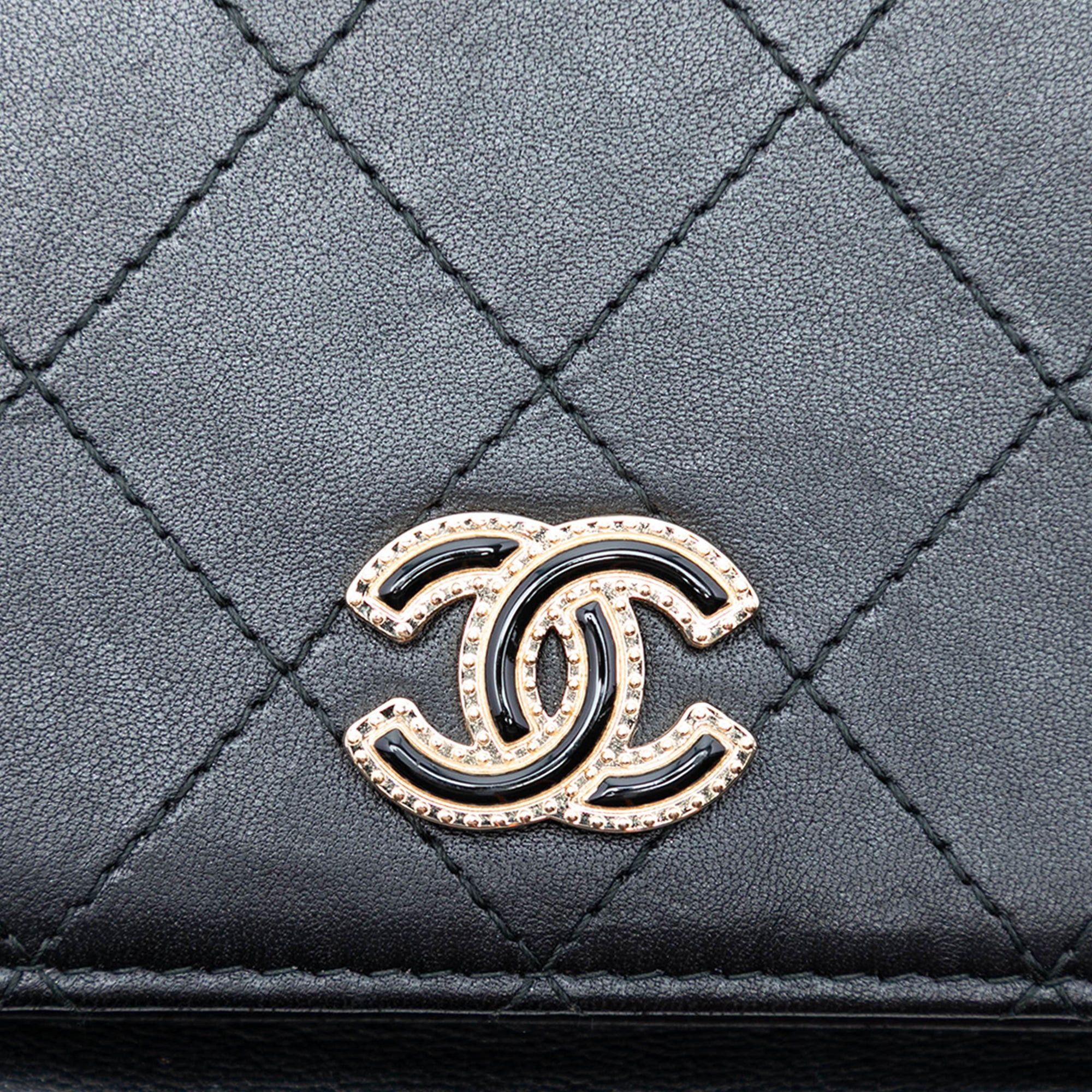 Chanel CC Stitched Calfskin Wallet on Chain Size ONE SIZE - 5 Thumbnail