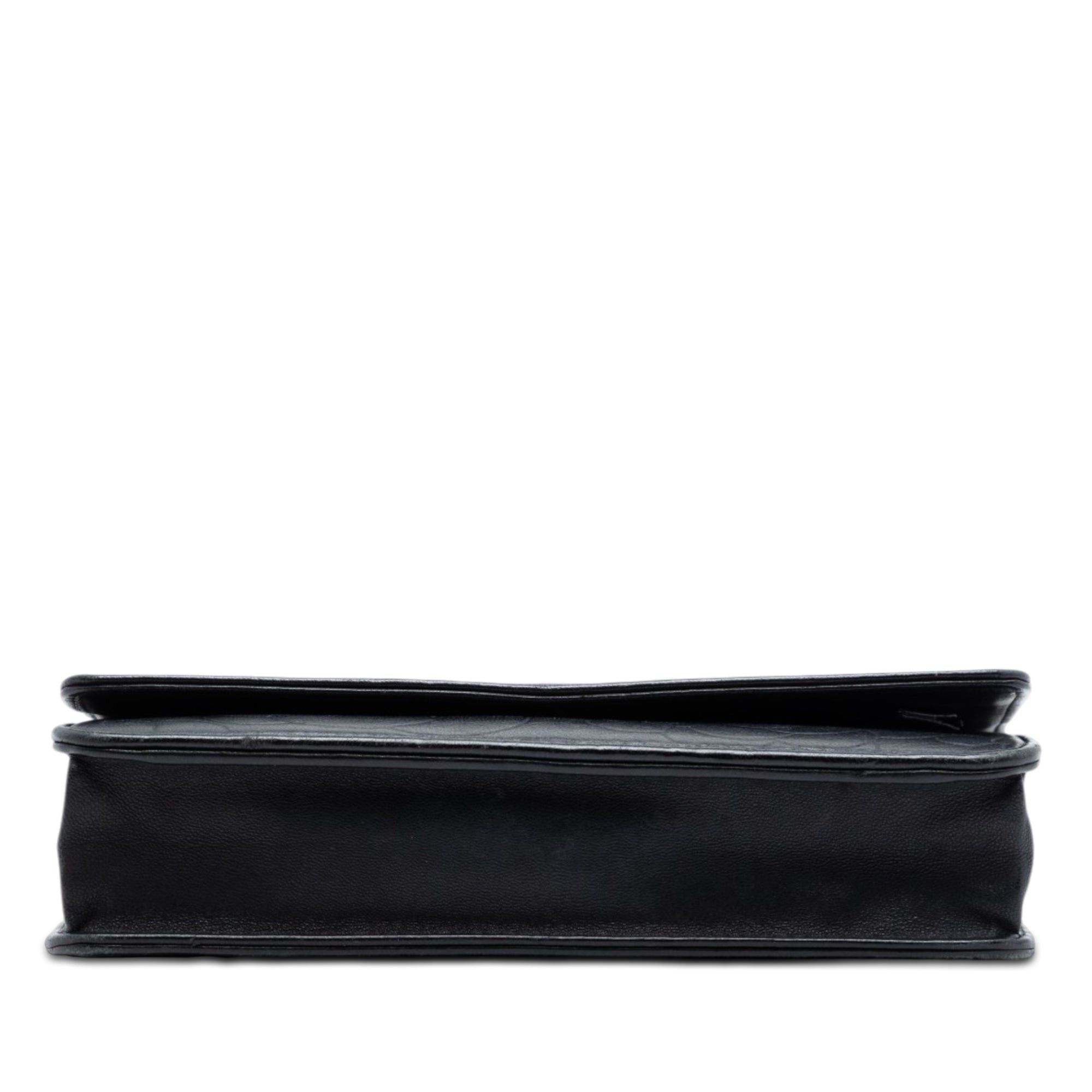 Chanel CC Embossed Lambskin Camellia Wallet On Chain Size ONE SIZE - 3 Thumbnail
