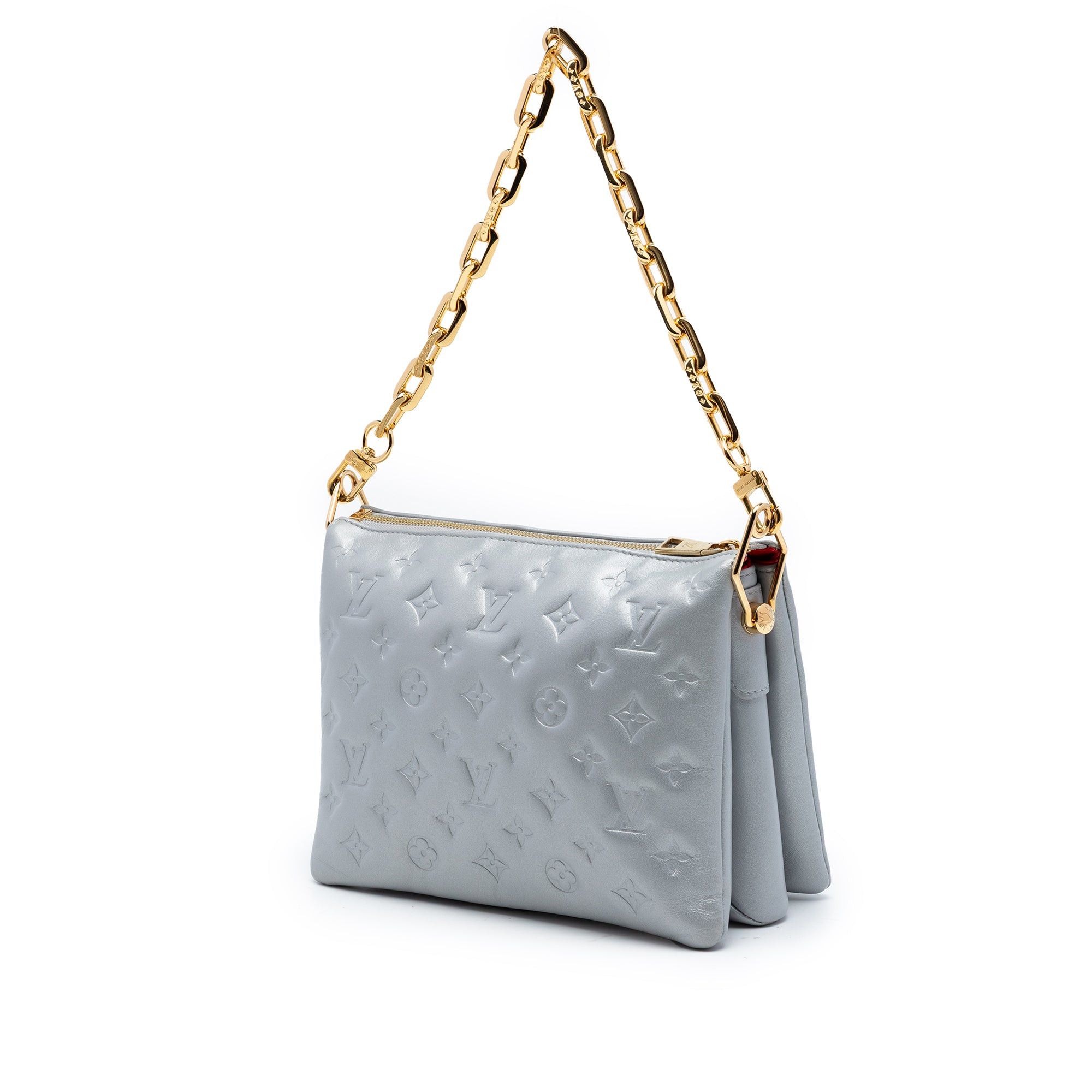 Louis Vuitton Monogram Embossed Puffy Lambskin Coussin PM Size ONE SIZE - 2 Thumbnail