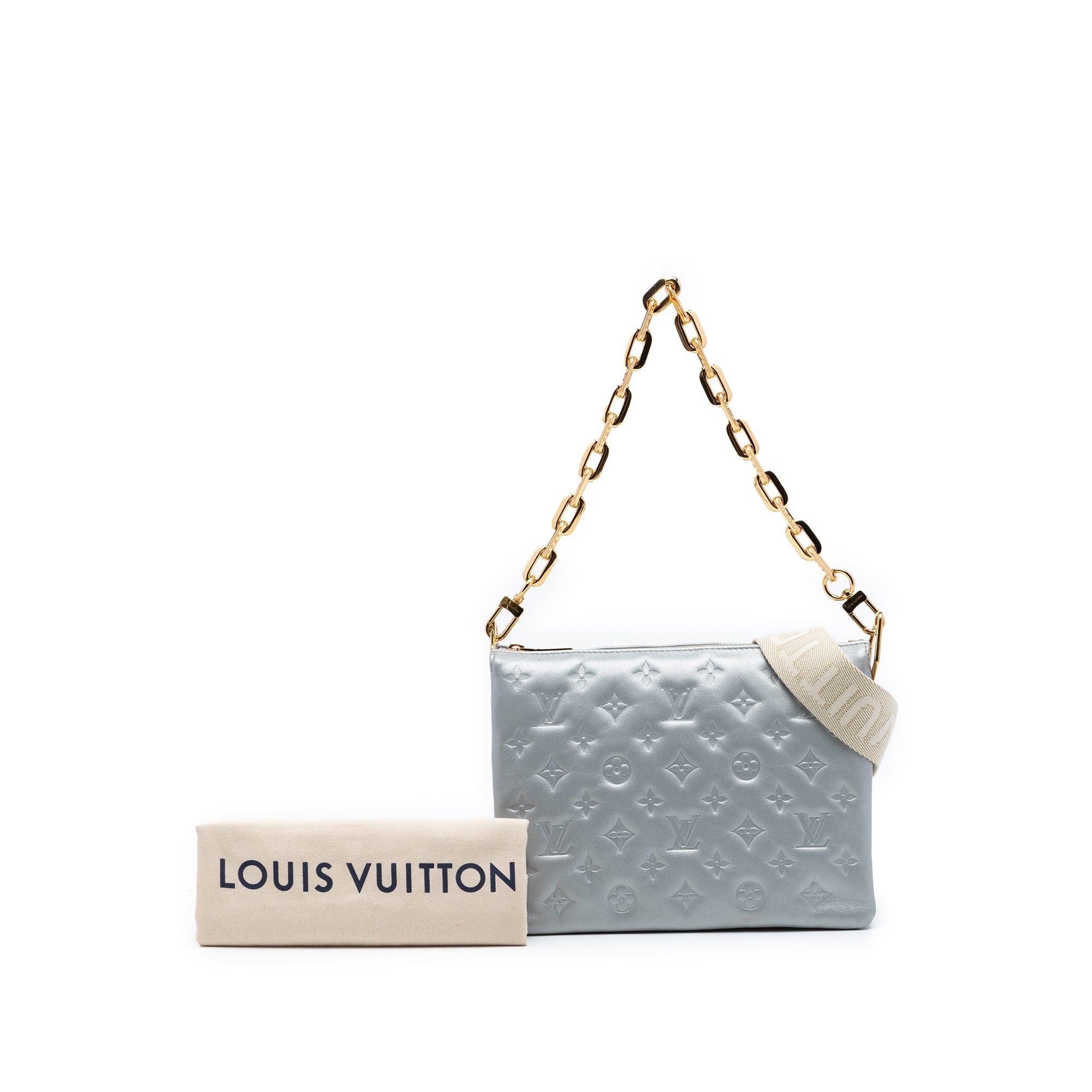 Louis Vuitton Monogram Embossed Puffy Lambskin Coussin PM Size ONE SIZE - 7 Thumbnail