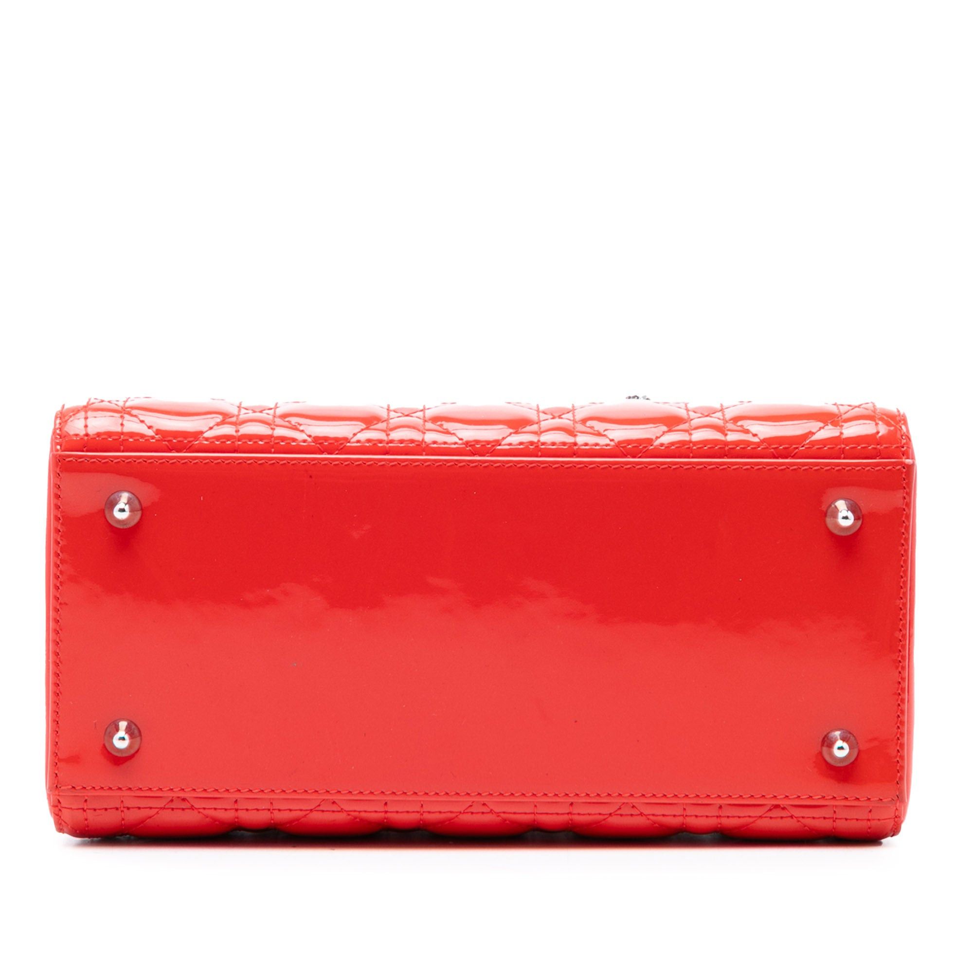 Dior Medium Patent Cannage Lady Dior Size ONE SIZE - 3 Thumbnail