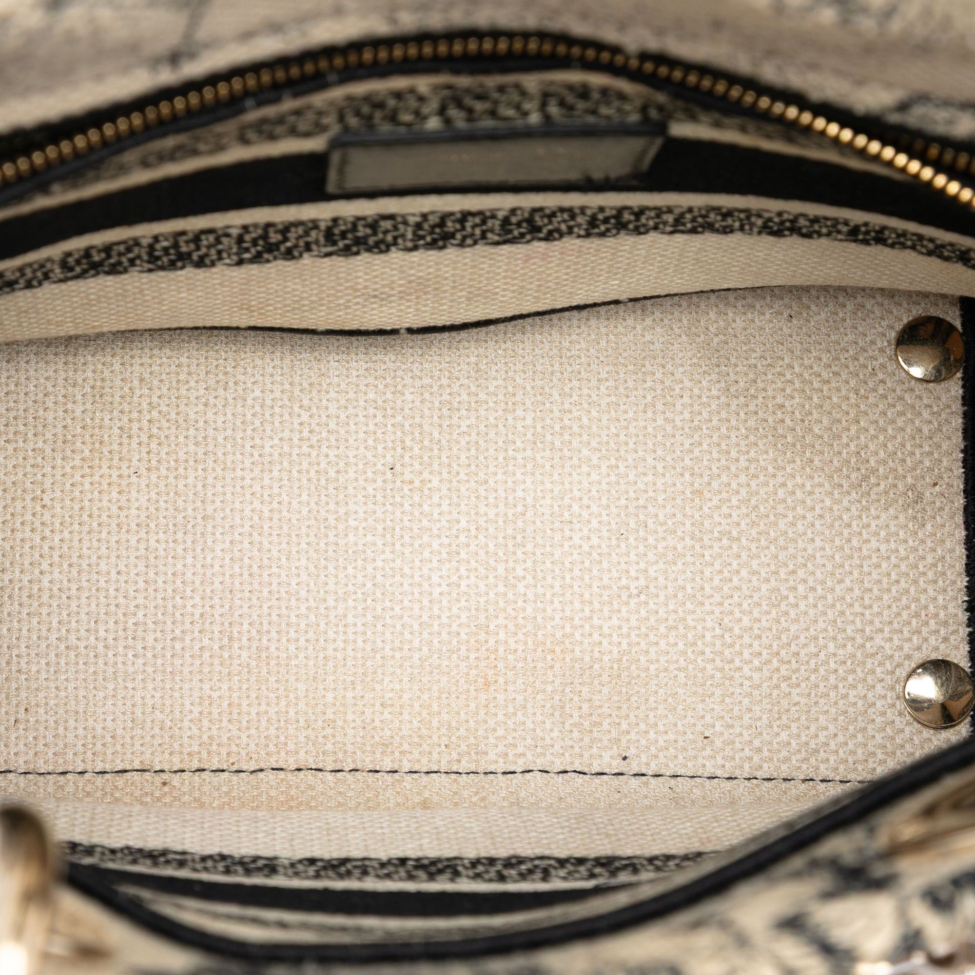 Dior Medium Embroidered Canvas Zodiac Lady D Lite Size ONE SIZE - 4 Thumbnail
