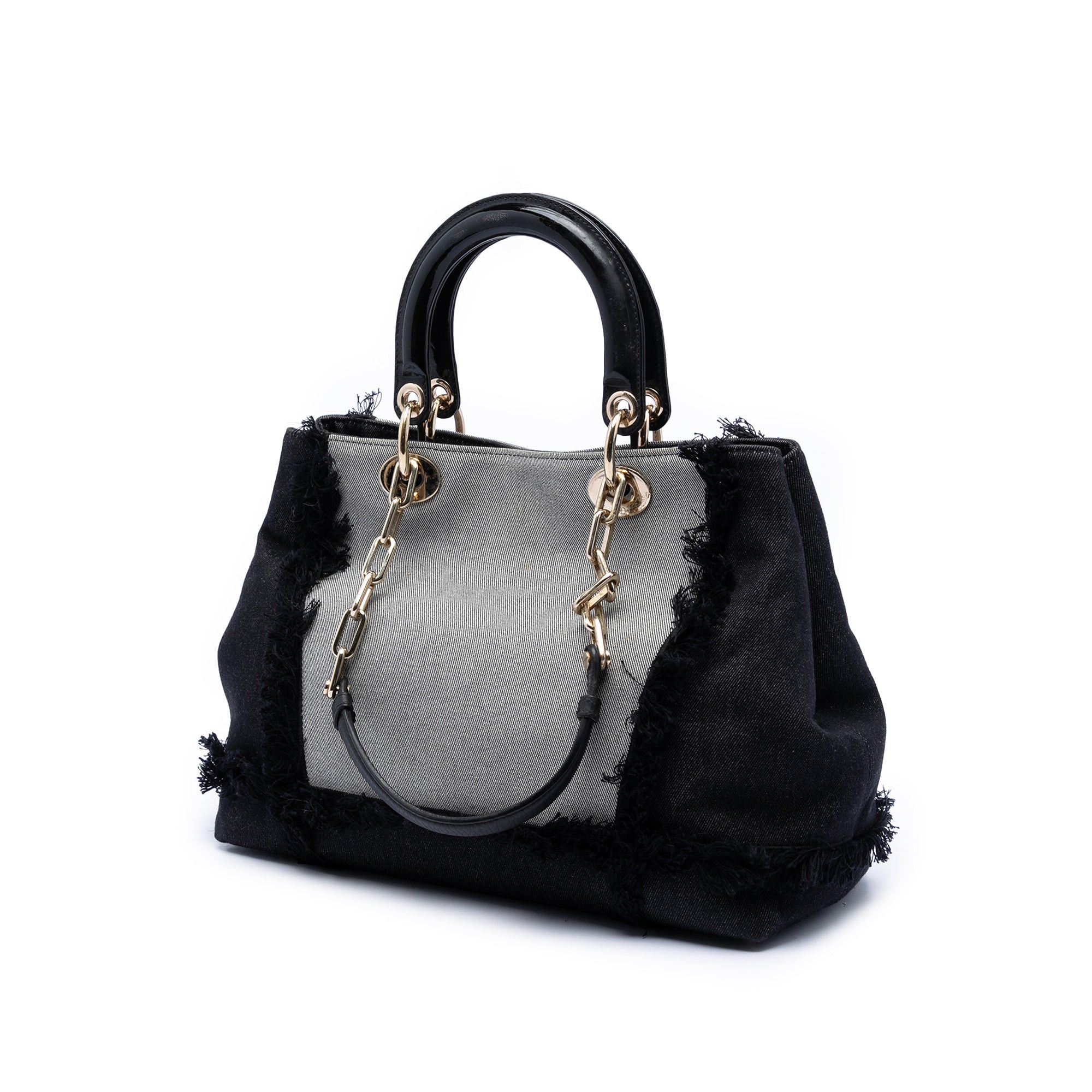 Dior Denim Patch D Light Satchel Size ONE SIZE - 2 Thumbnail