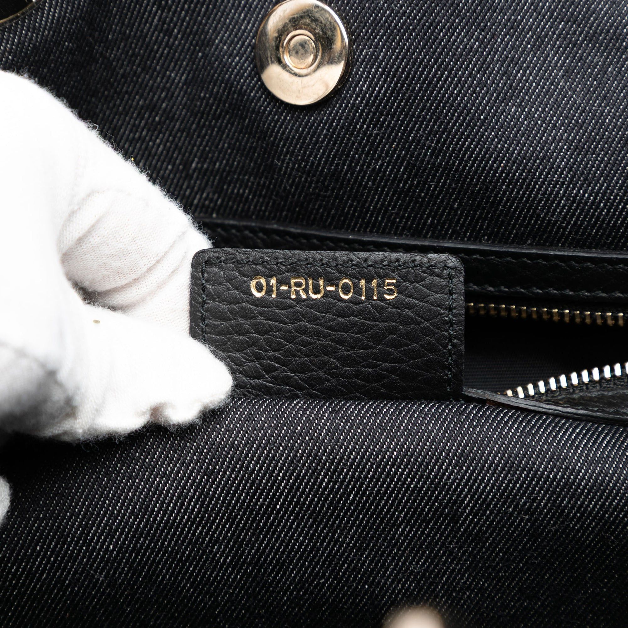 Dior Denim Patch D Light Satchel Size ONE SIZE - 6 Thumbnail