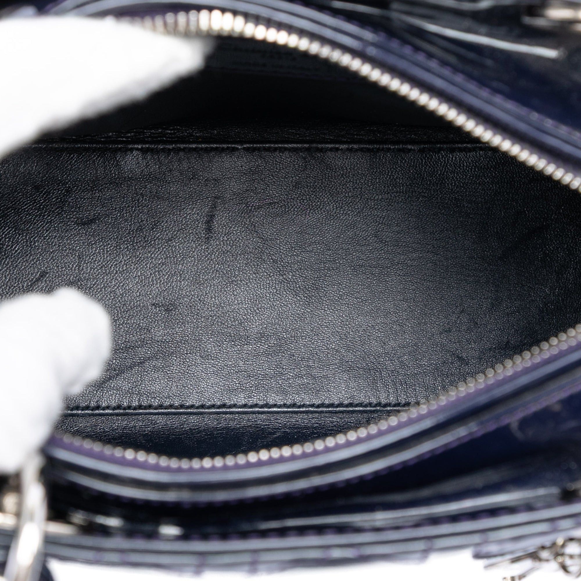 Dior Medium Patent Cannage Lady Dior Size ONE SIZE - 4 Thumbnail