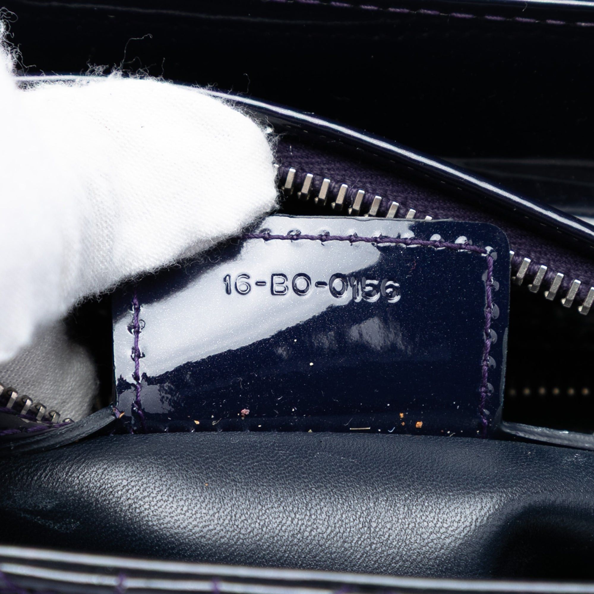 Dior Medium Patent Cannage Lady Dior Size ONE SIZE - 6 Thumbnail