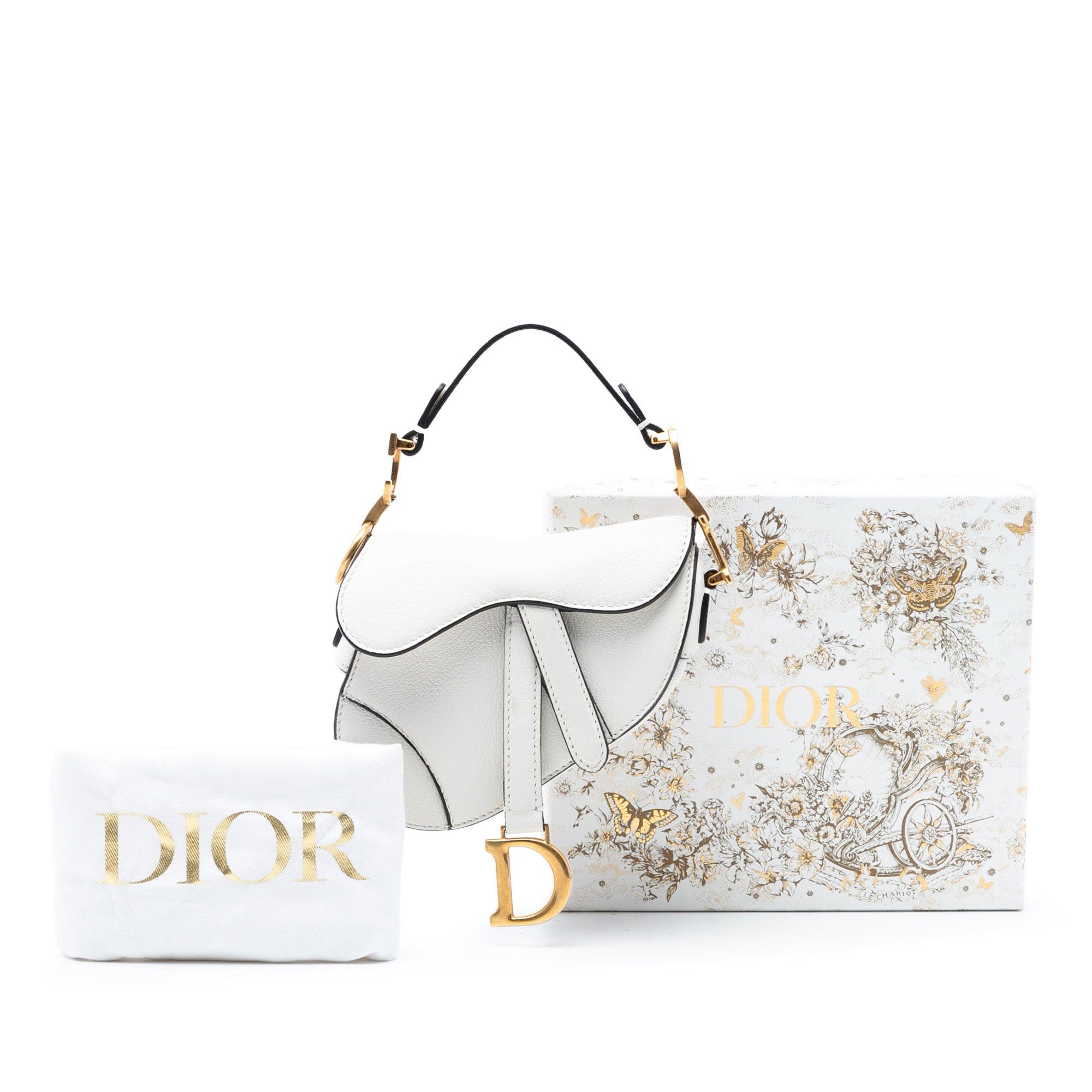 Dior Micro Goatskin Saddle Bag Size ONE SIZE - 8 Thumbnail