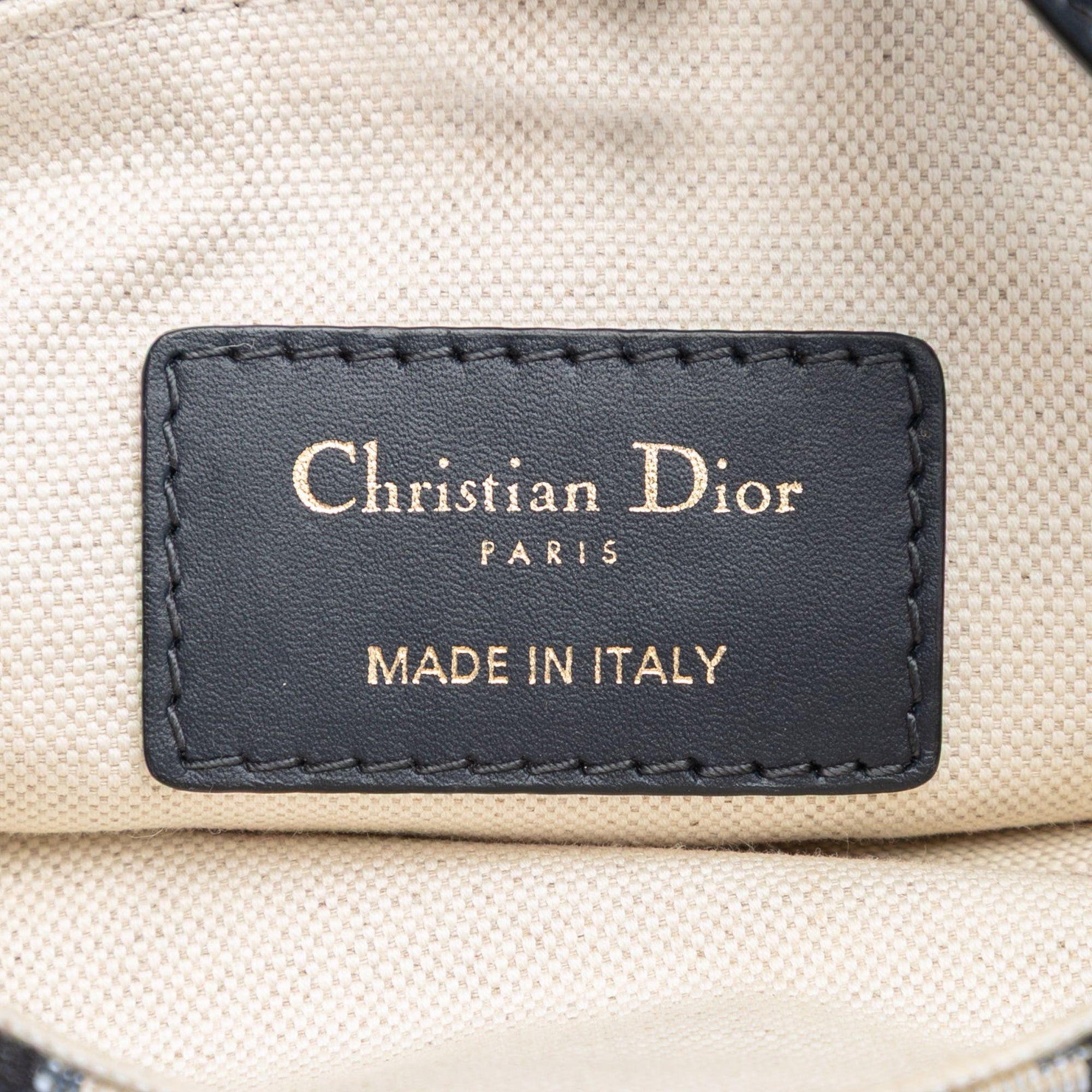 Dior Mini Oblique Canvas Saddle Bag Size ONE SIZE - 5 Thumbnail