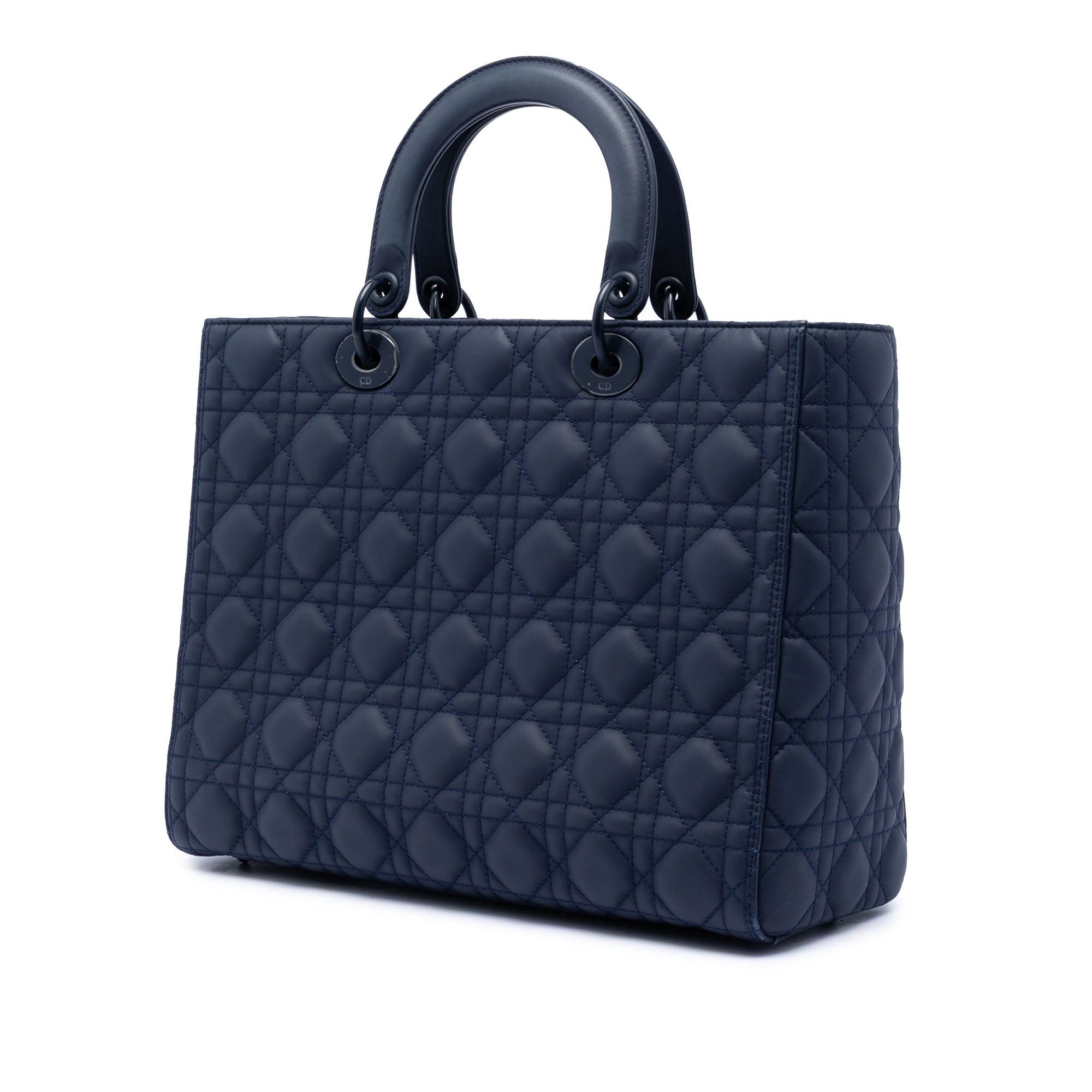 Dior Large Ultra Matte Calfskin Cannage Lady Dior Size ONE SIZE - 2 Thumbnail