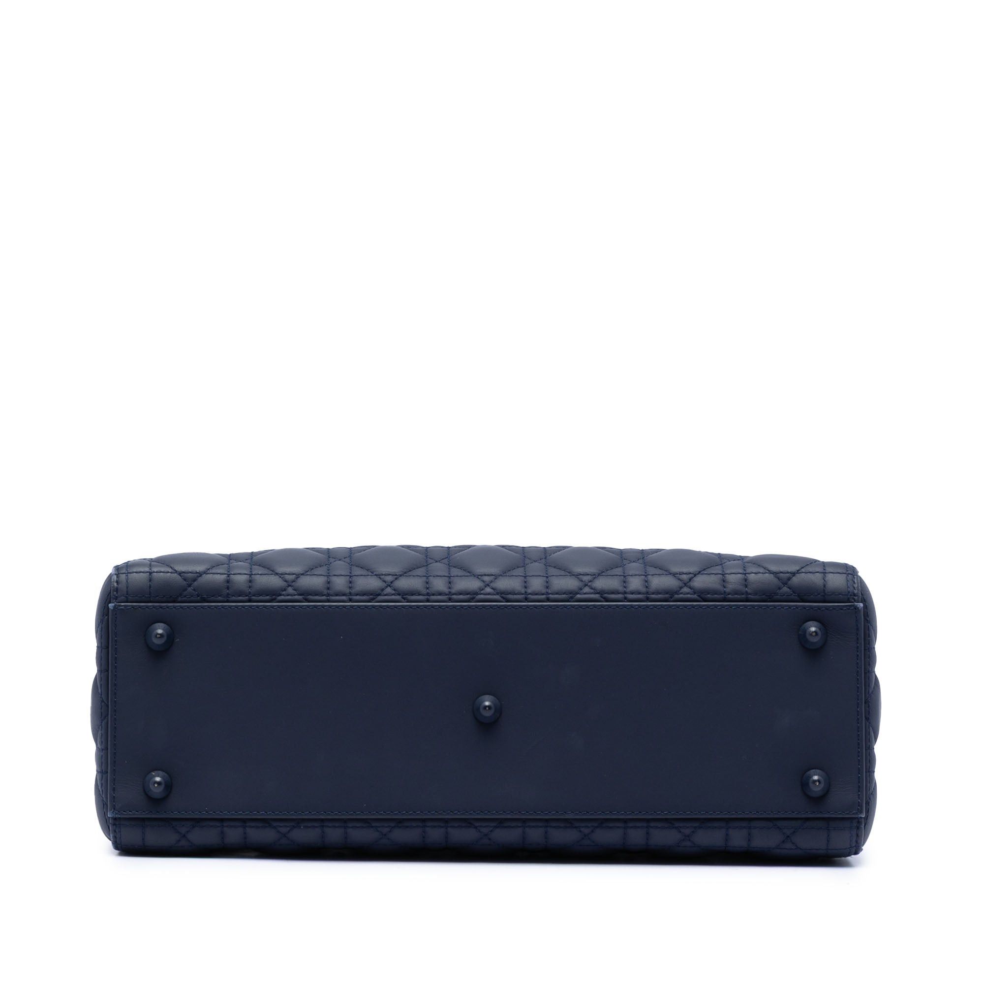 Dior Large Ultra Matte Calfskin Cannage Lady Dior Size ONE SIZE - 3 Thumbnail