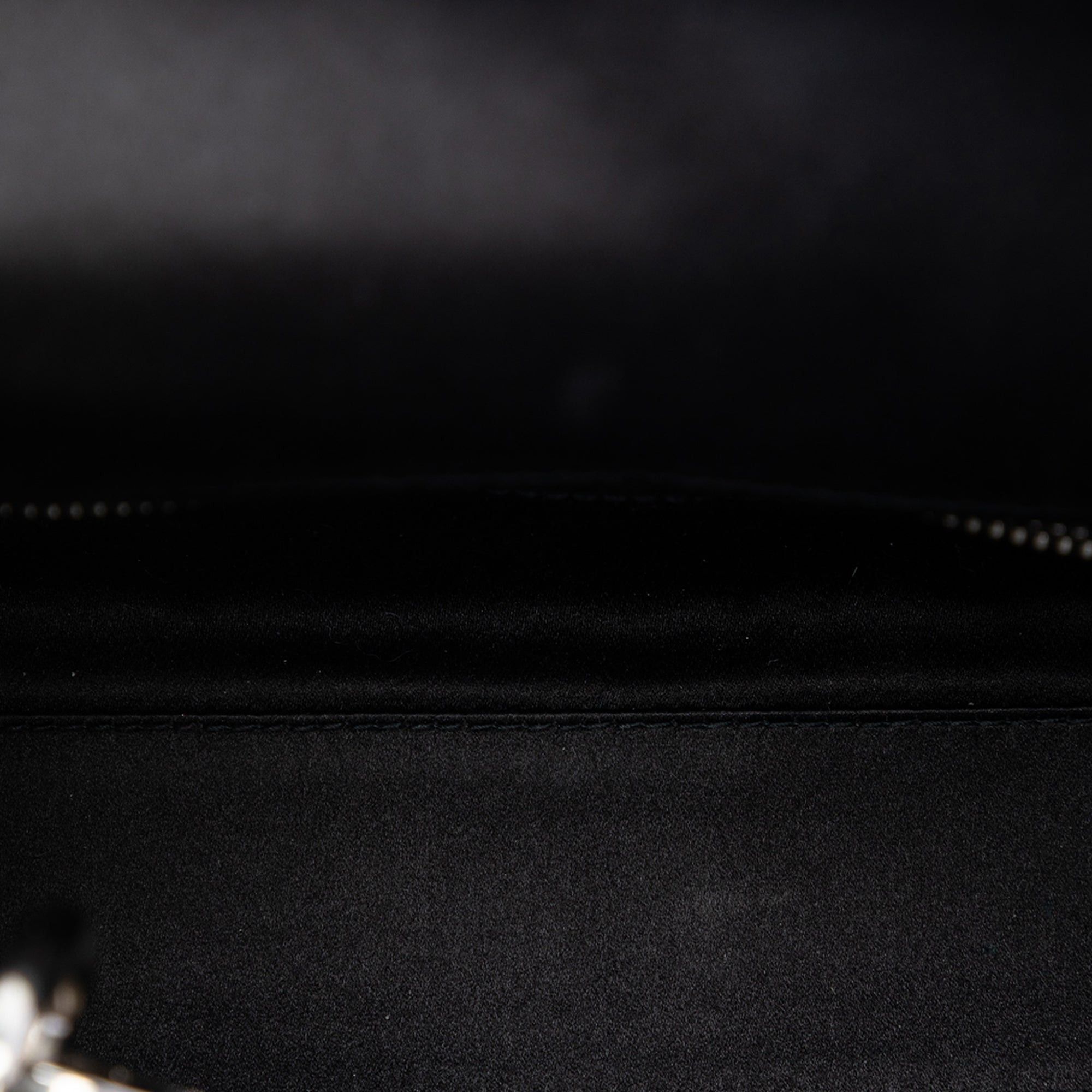 Dior Mini Satin Cannage Crystal Embellished Lady Dior Size ONE SIZE - 4 Thumbnail