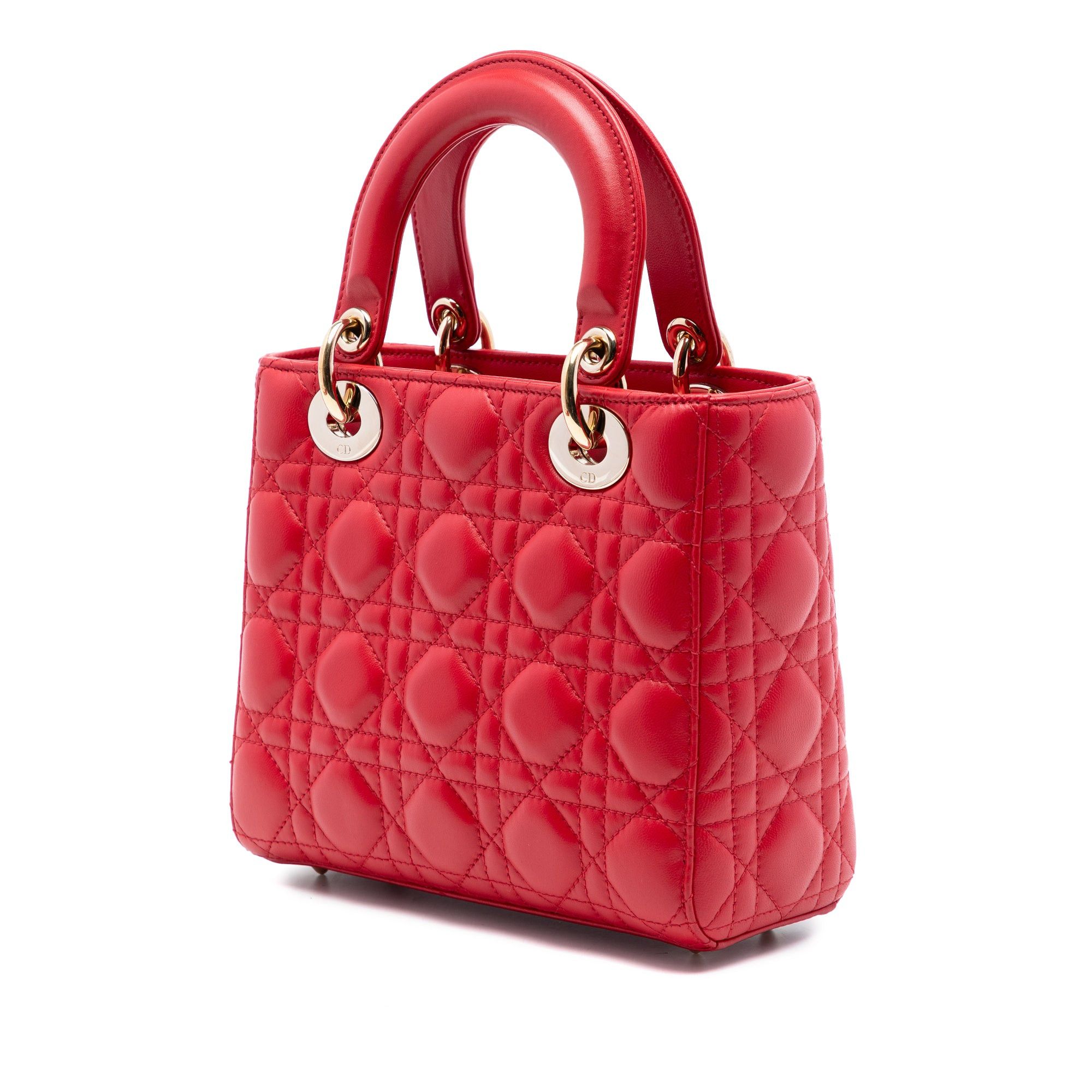 Dior Small Lambskin Cannage My ABCDior Lady Dior Size ONE SIZE - 2 Thumbnail