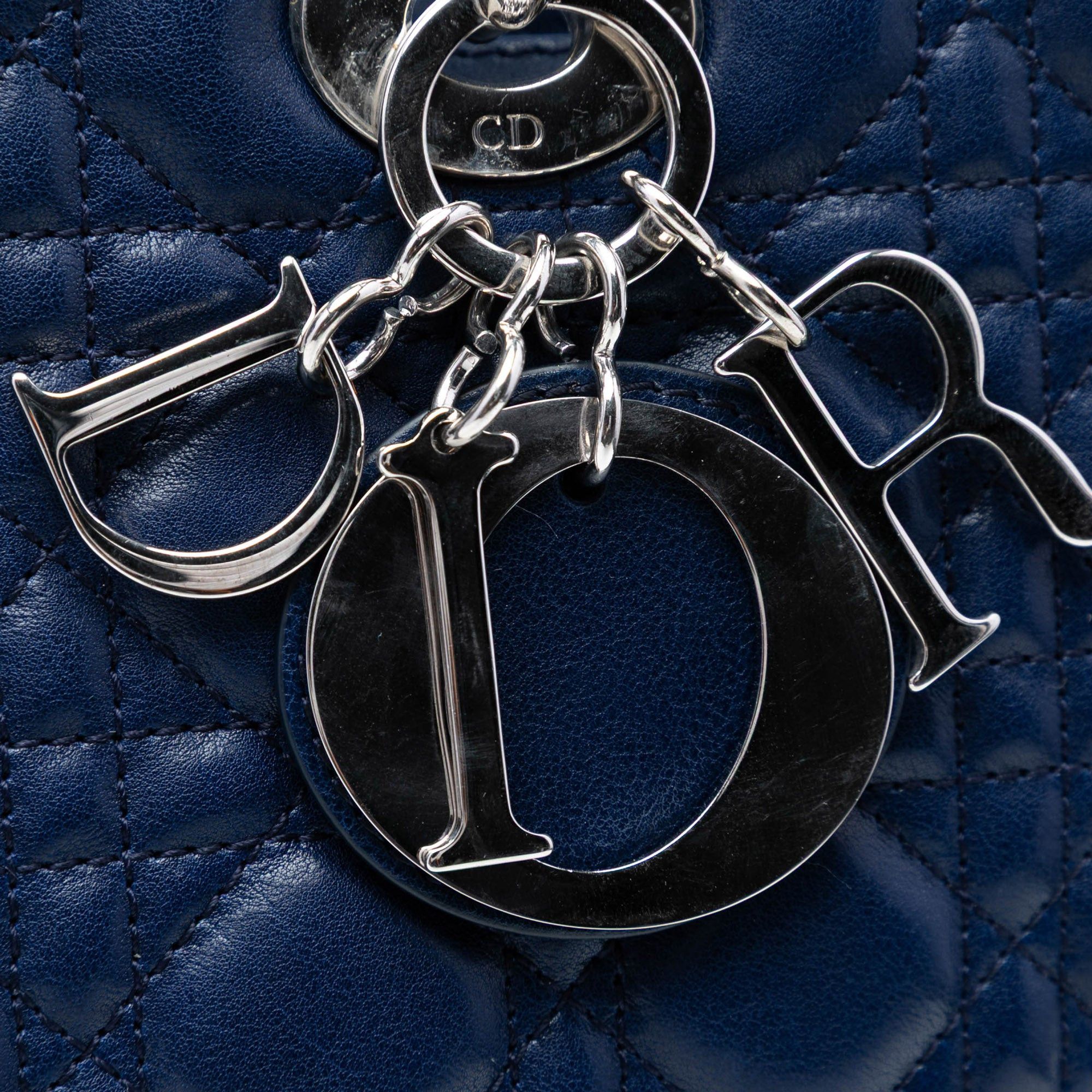 Dior Large Lambskin Cannage Lady Dior Size ONE SIZE - 5 Thumbnail