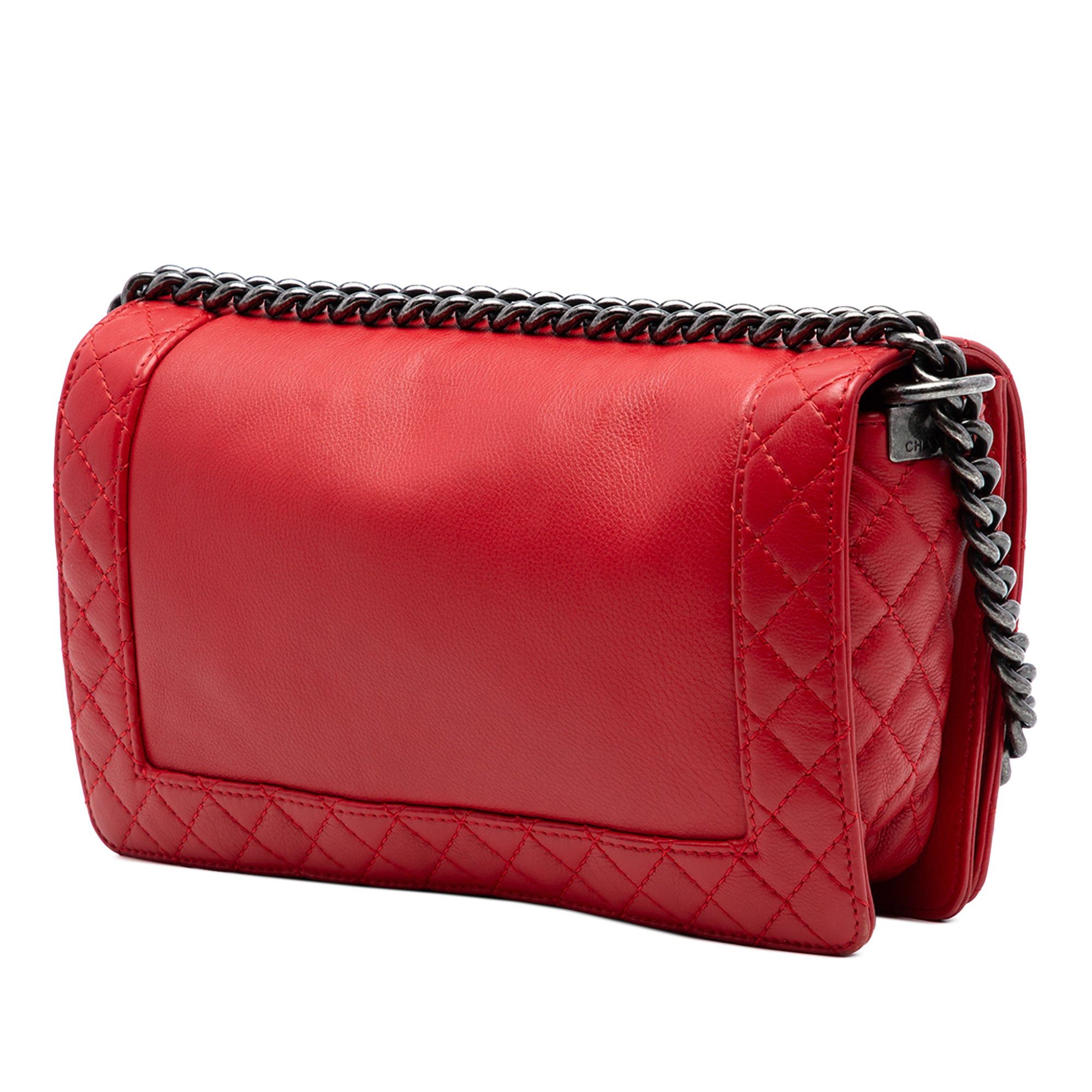 Chanel Old Medium Calfskin Boy Reverso Flap Size ONE SIZE - 2 Thumbnail