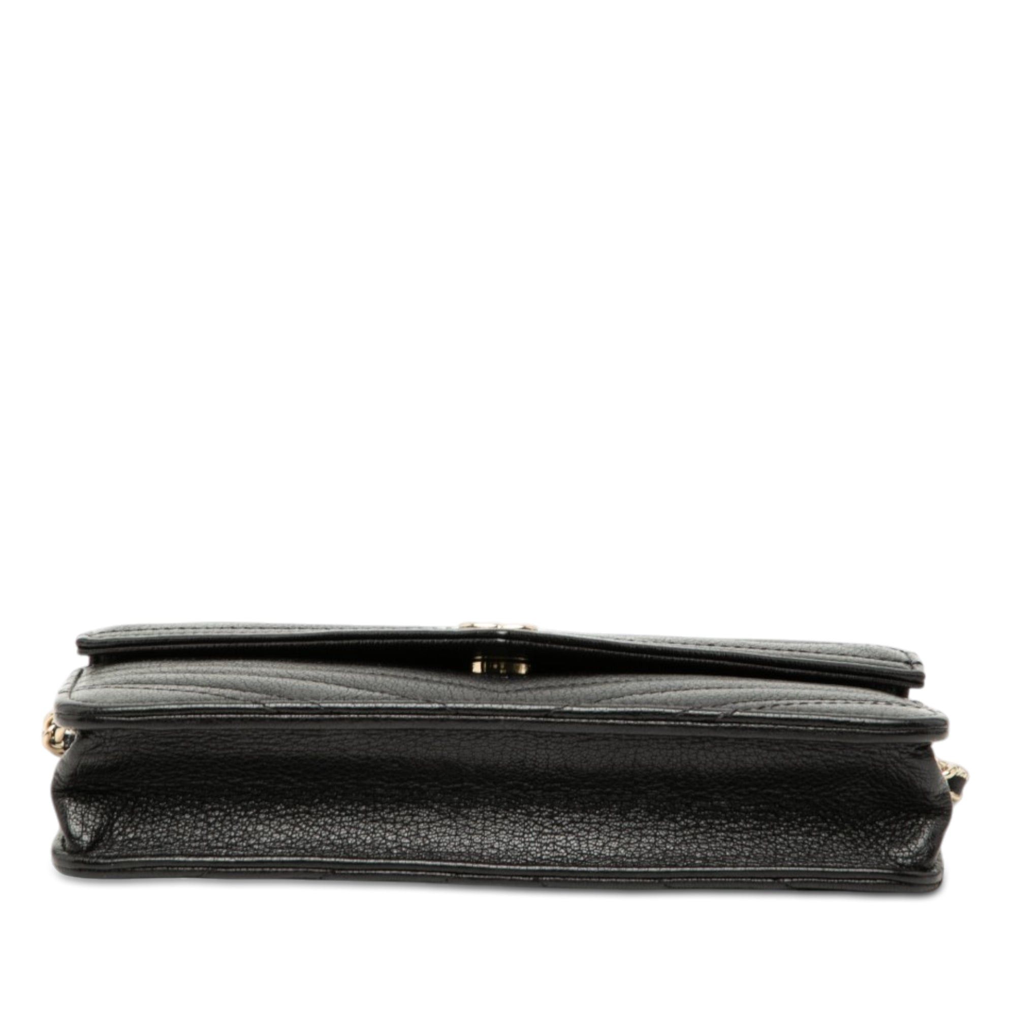 Chanel Chevron Goatskin Statement Wallet On Chain Size ONE SIZE - 3 Thumbnail