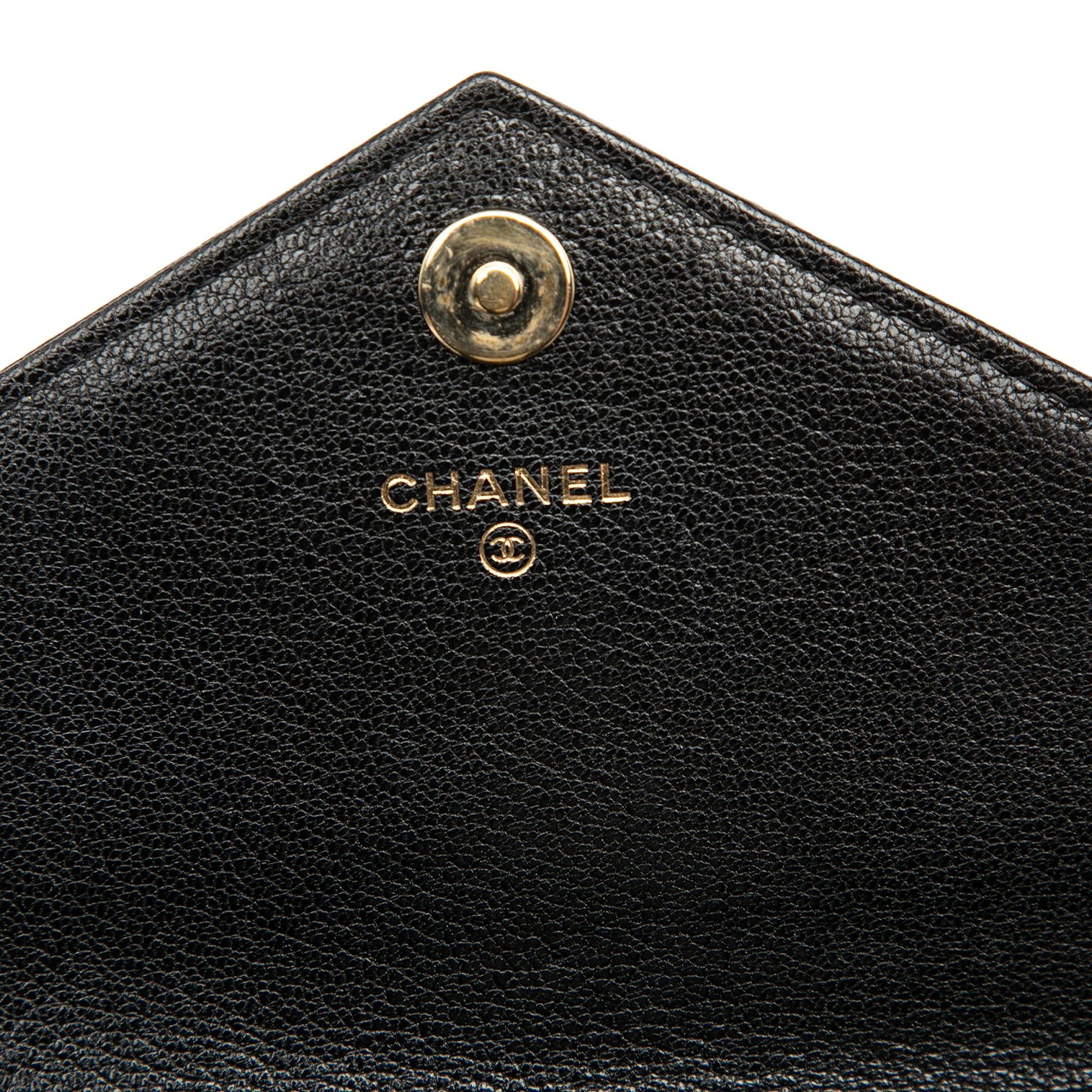 Chanel Chevron Goatskin Statement Wallet On Chain Size ONE SIZE - 5 Thumbnail