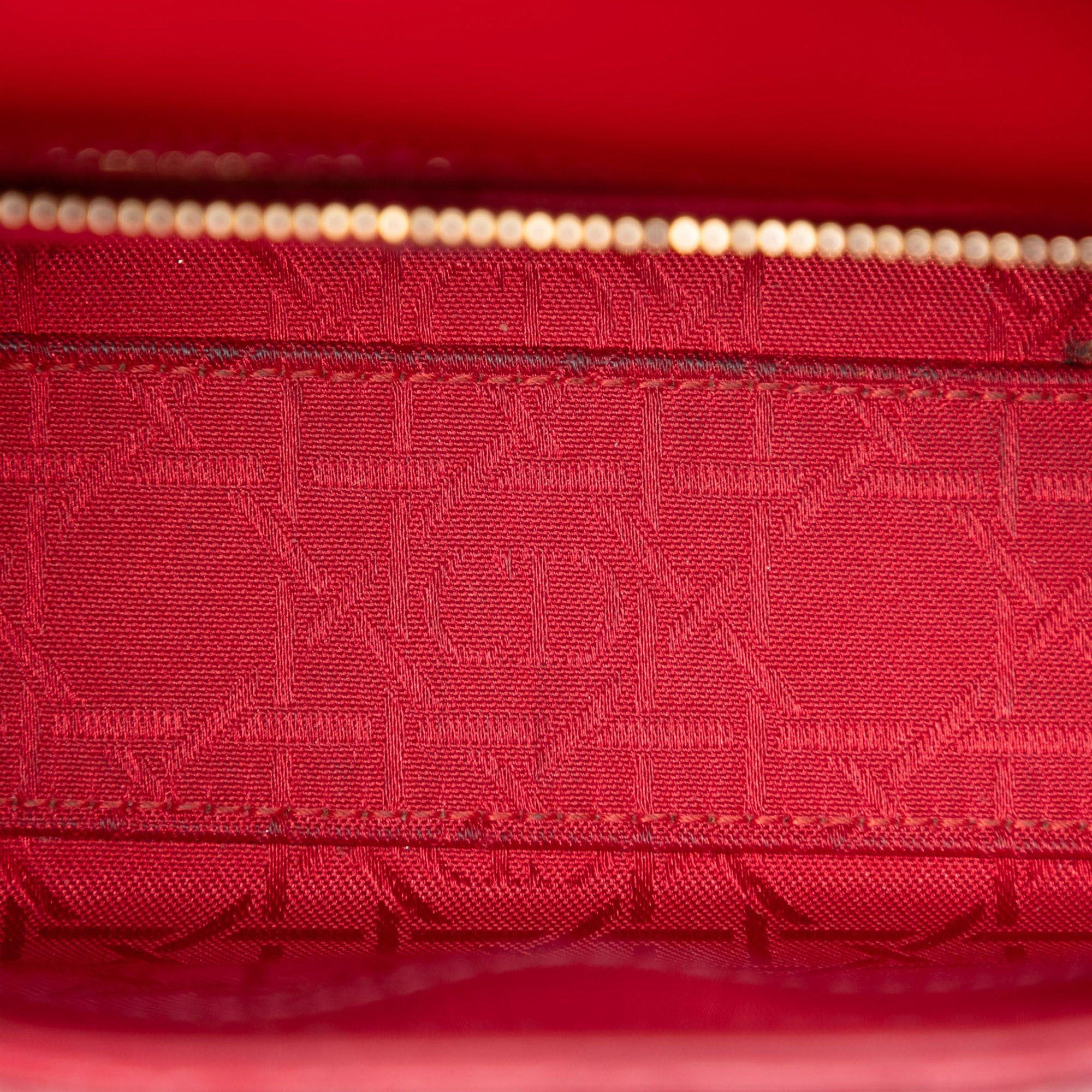 Dior Mini Patent Cannage Lady Dior Size ONE SIZE - 4 Thumbnail