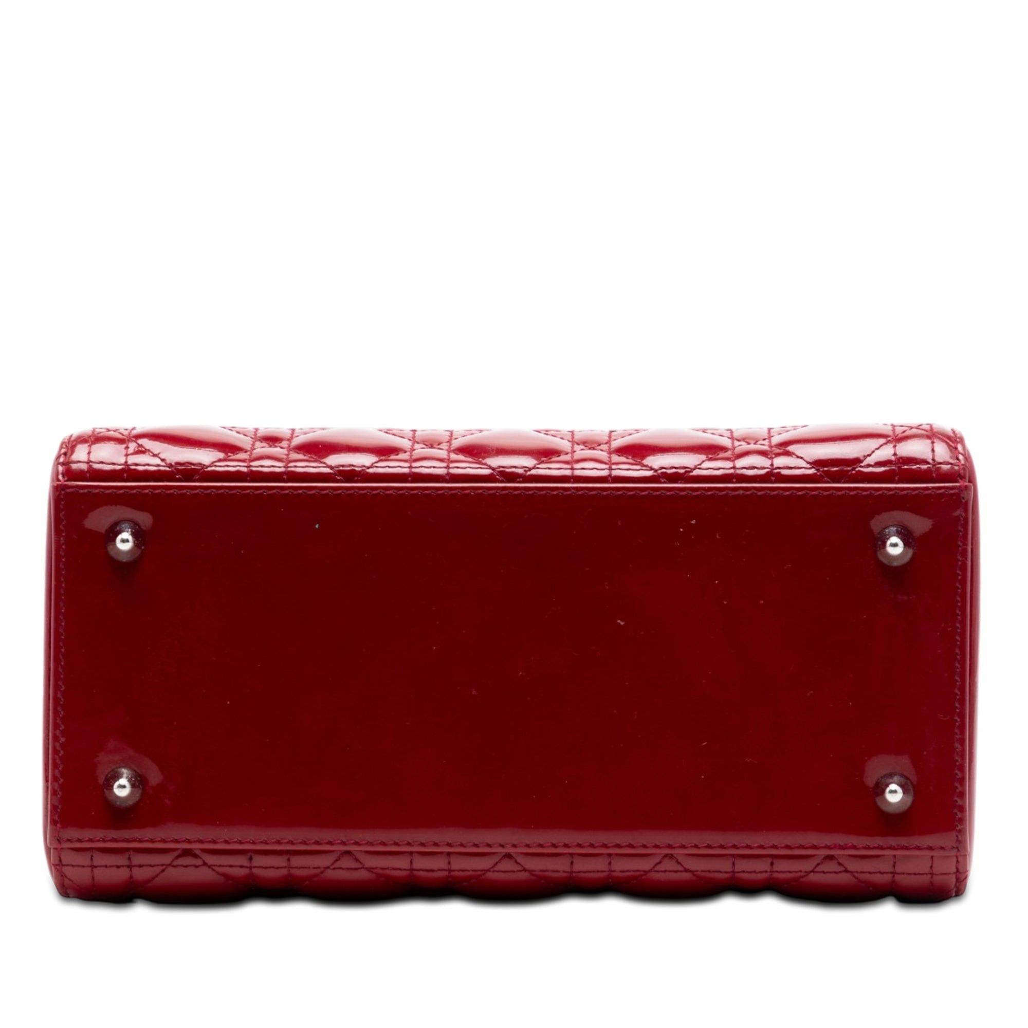 Dior Medium Patent Cannage Lady Dior Size ONE SIZE - 3 Thumbnail