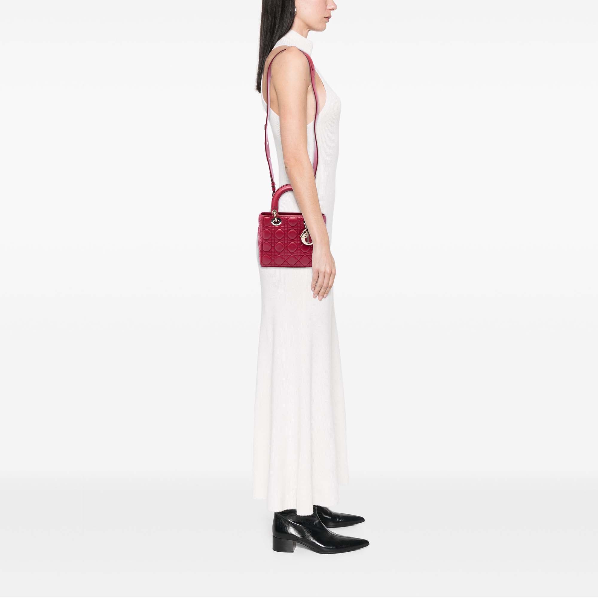 Dior Small Lambskin Cannage My ABCDior Lady Dior Size ONE SIZE - 7 Thumbnail