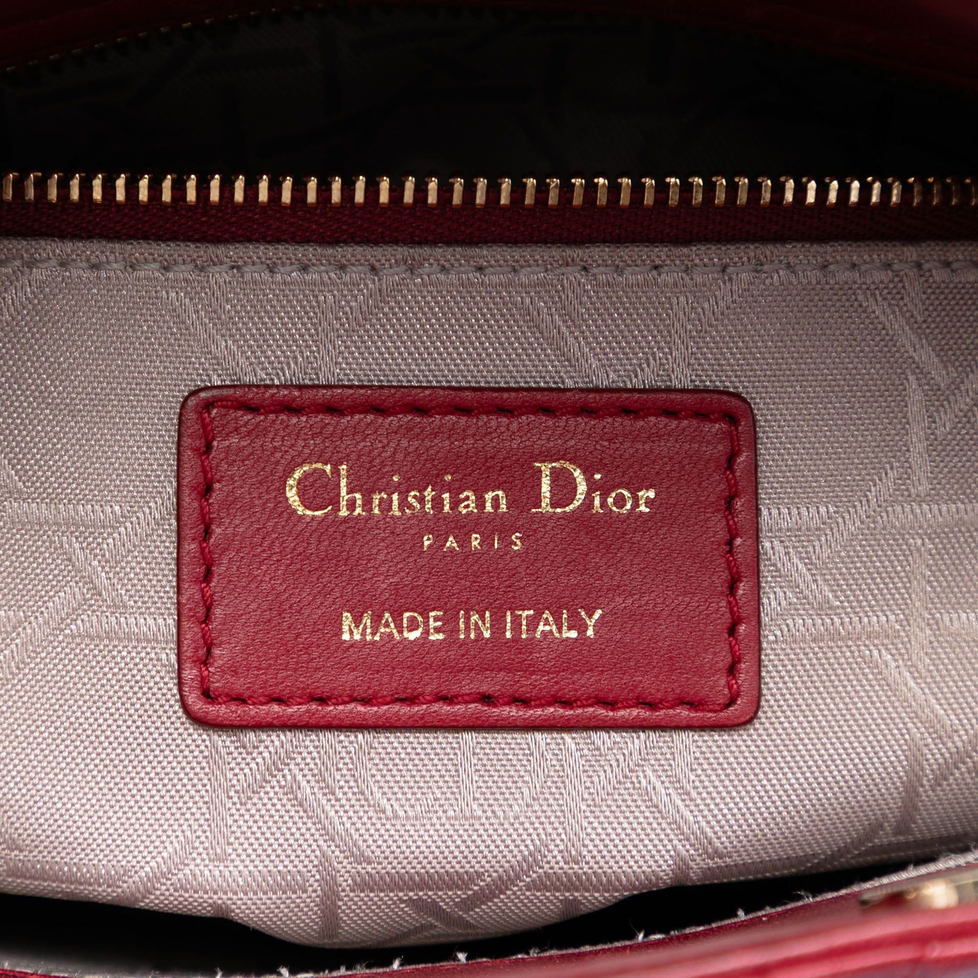 Dior Small Lambskin Cannage My ABCDior Lady Dior Size ONE SIZE - 5 Thumbnail