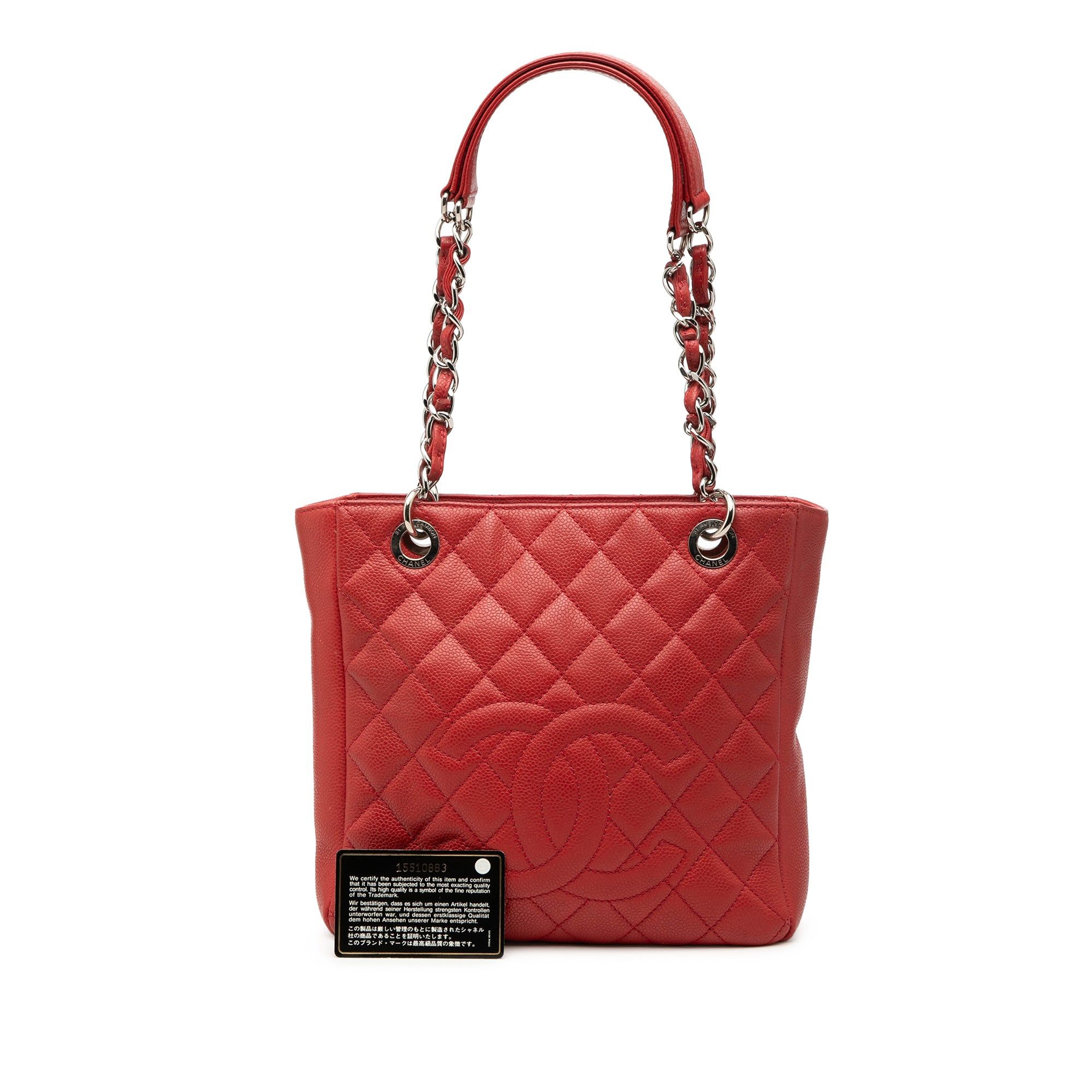 Chanel Caviar Petite Shopping Tote Size ONE SIZE - 8 Thumbnail