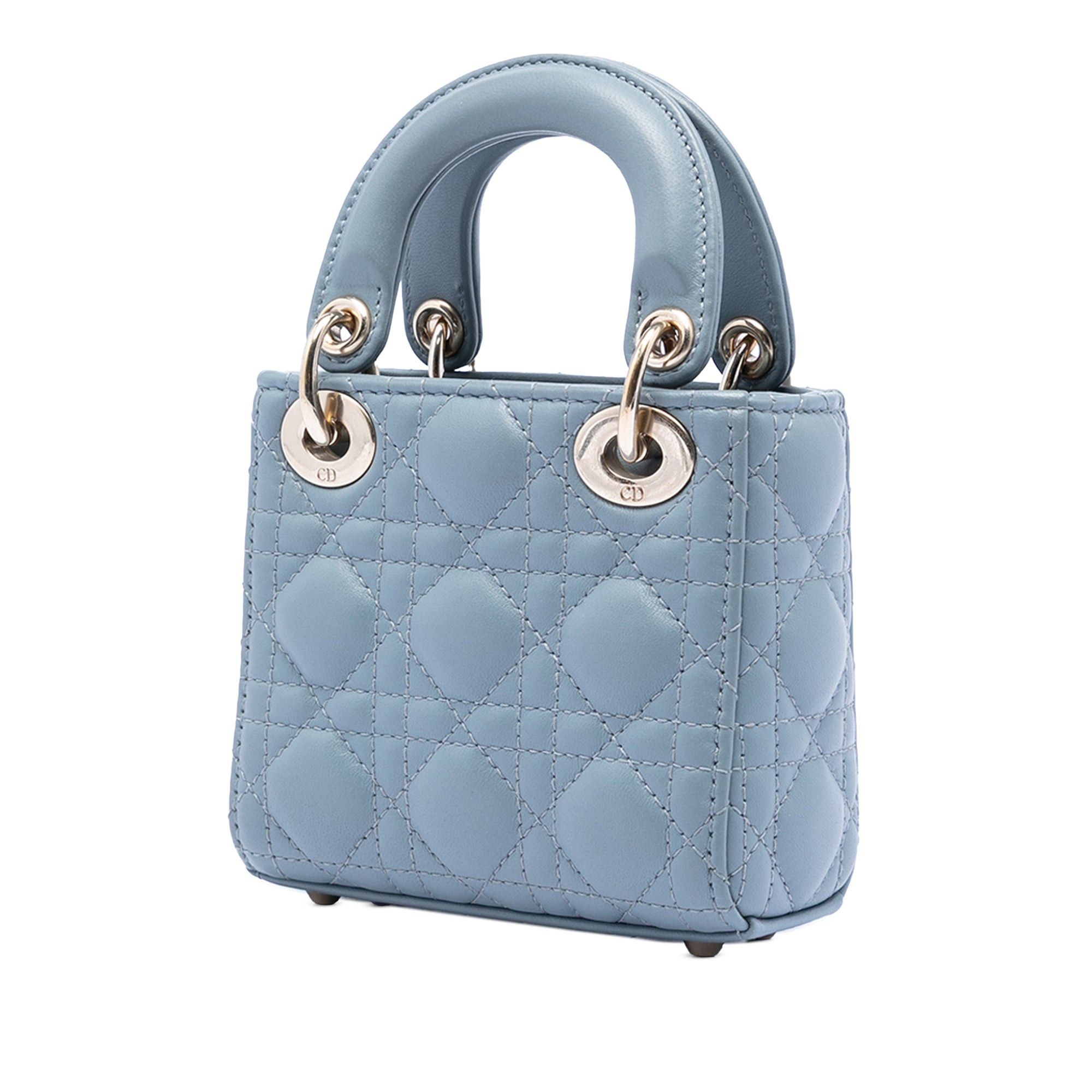 Dior Micro Lambskin Cannage Lady Dior Size ONE SIZE - 2 Thumbnail
