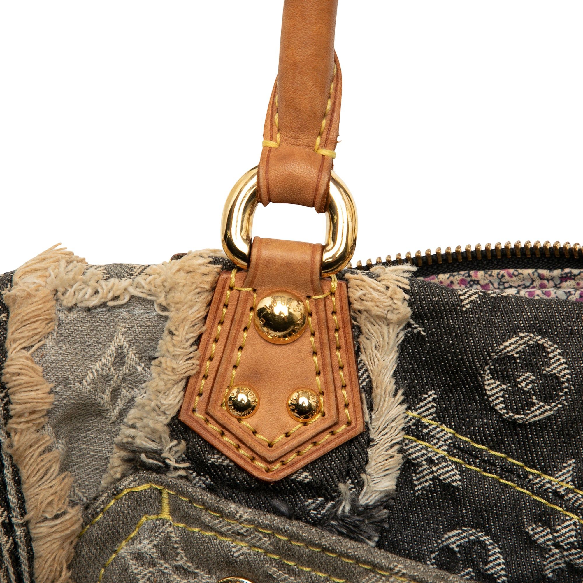 Louis Vuitton Monogram Denim Patchwork Speedy 30 Size ONE SIZE - 17 Thumbnail