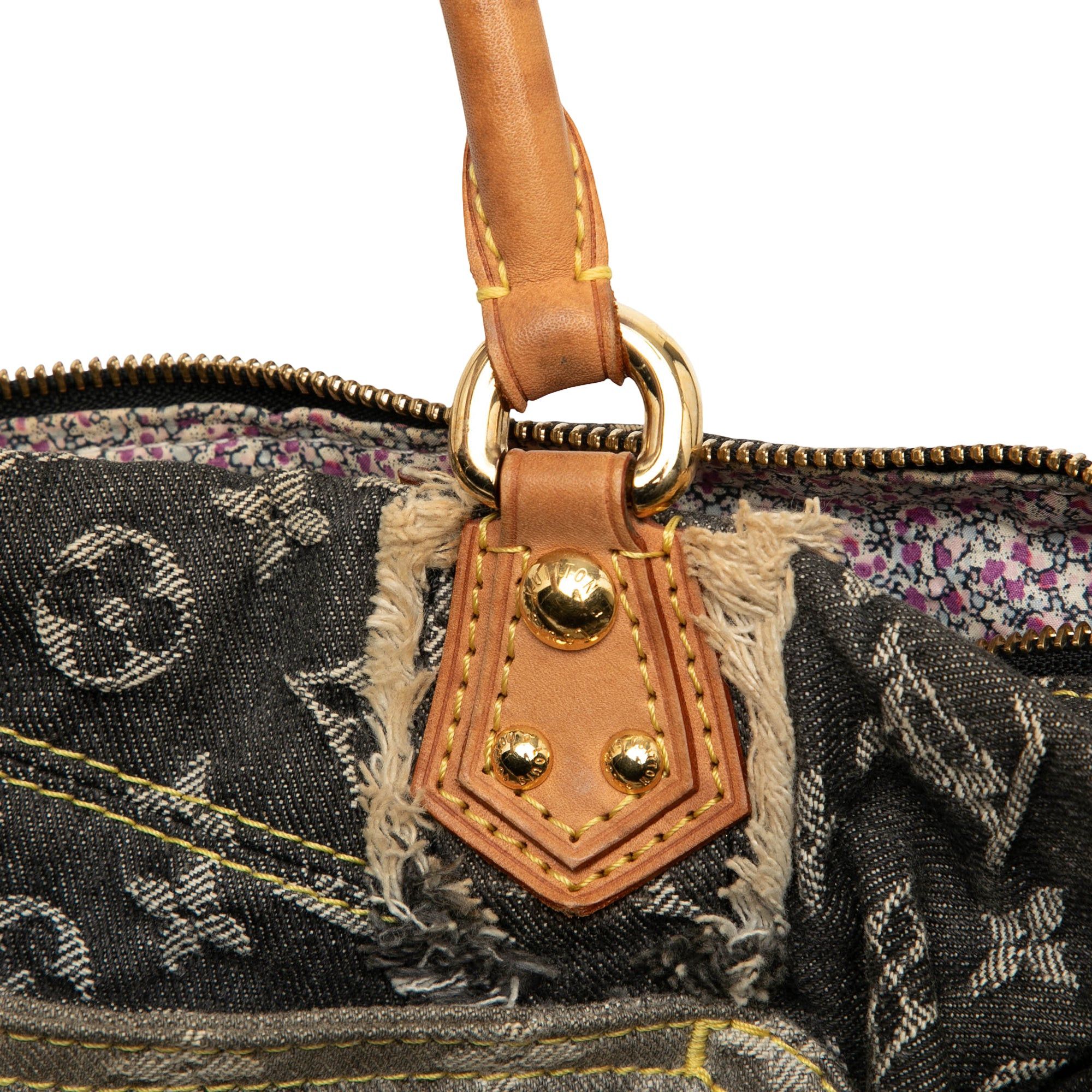 Louis Vuitton Monogram Denim Patchwork Speedy 30 Size ONE SIZE - 16 Thumbnail