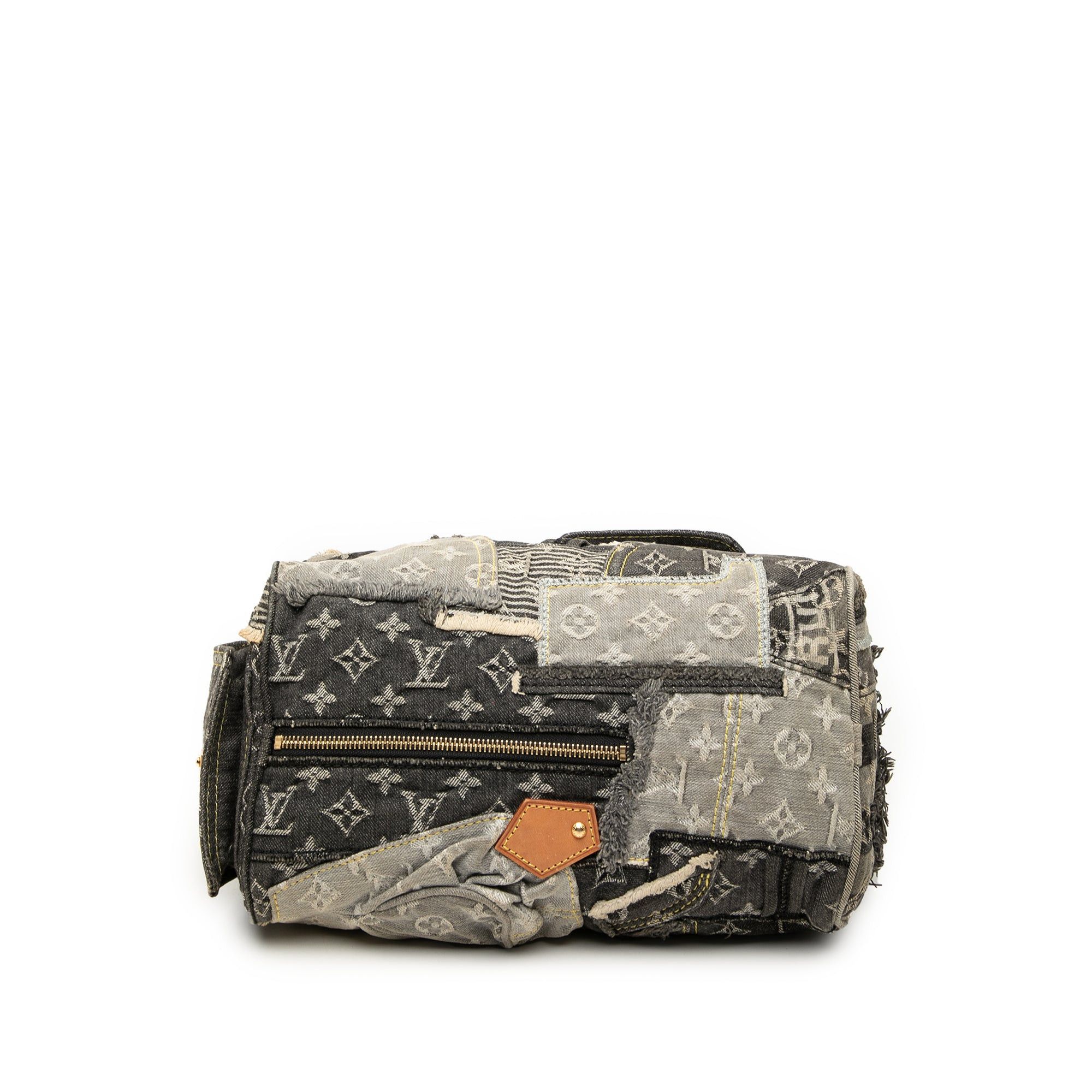 Louis Vuitton Monogram Denim Patchwork Speedy 30 Size ONE SIZE - 3 Thumbnail