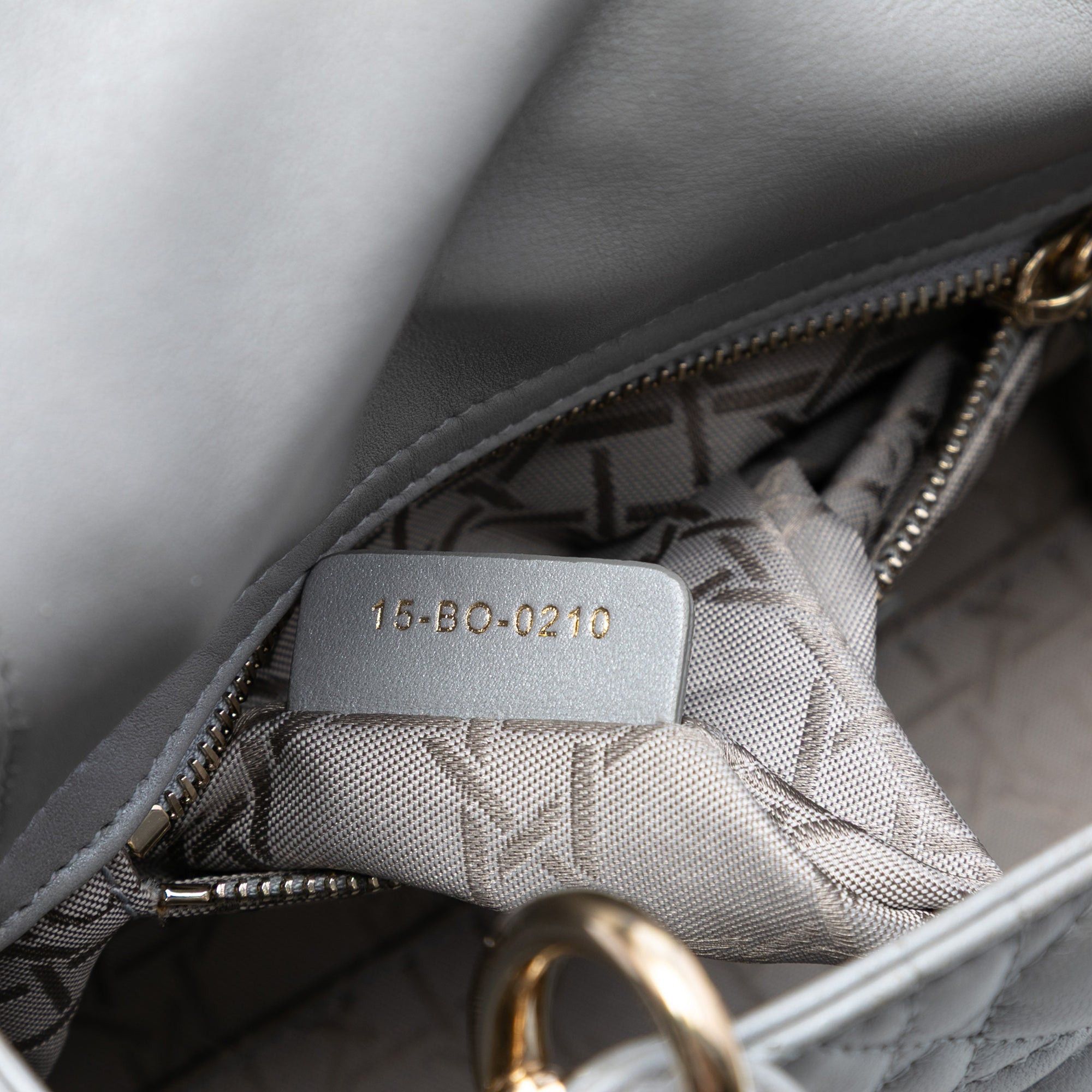 Dior Mini Metallic Lambskin Cannage Lady Dior Size ONE SIZE - 5 Thumbnail