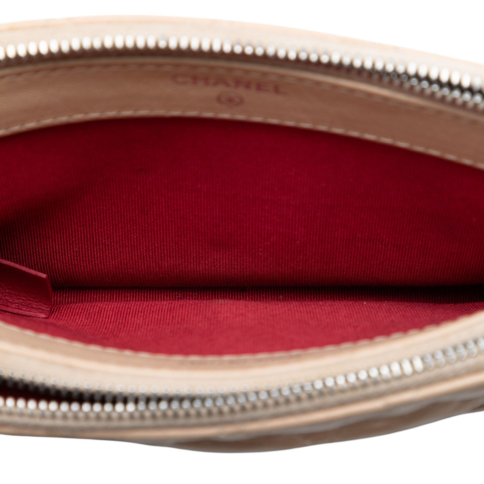 Chanel Bicolor Aged Calfskin Gabrielle Double Zip Clutch with Chain Size ONE SIZE - 4 Thumbnail