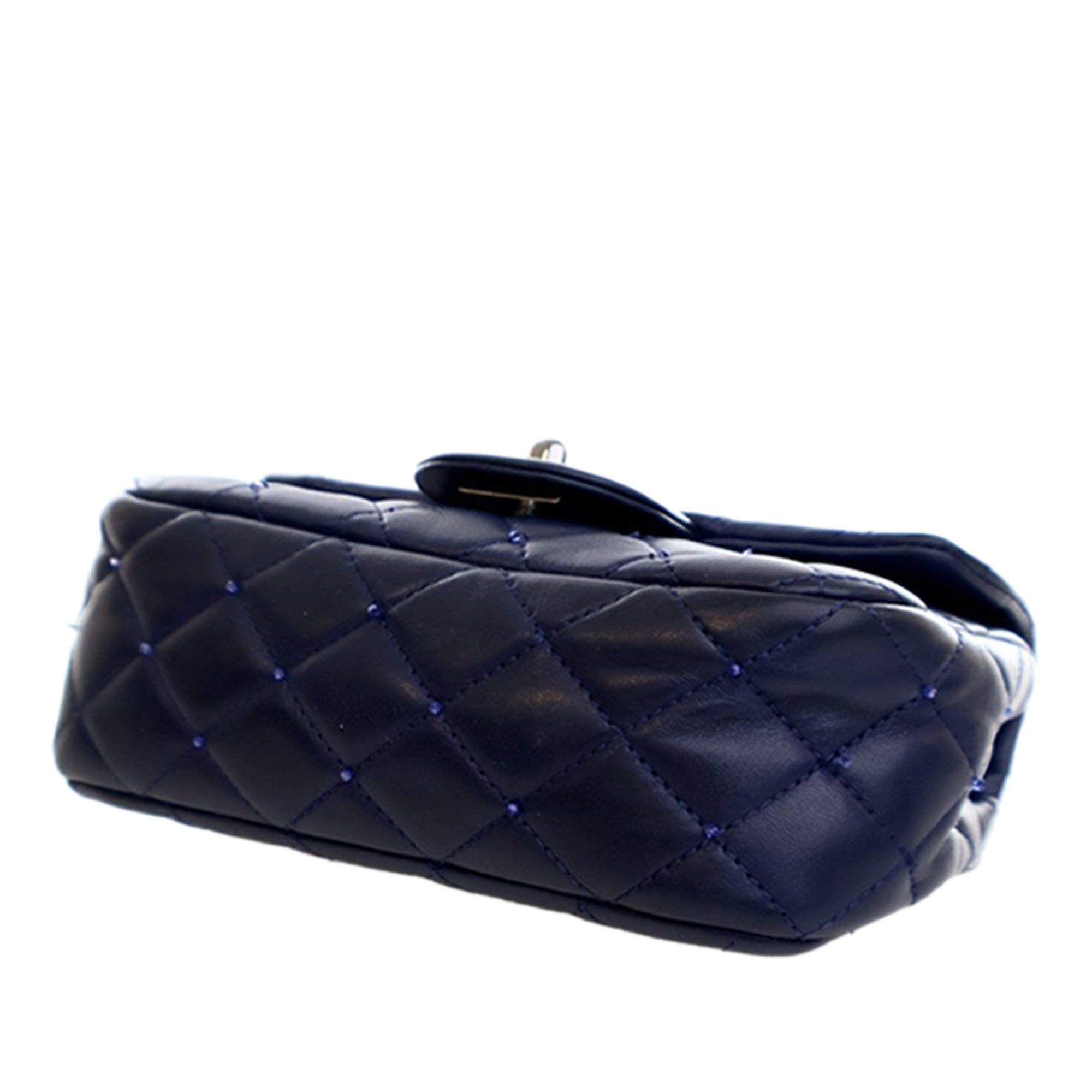 Chanel Mini Rectangular Classic Lambskin Crystal Single Flap Size ONE SIZE - 5 Thumbnail