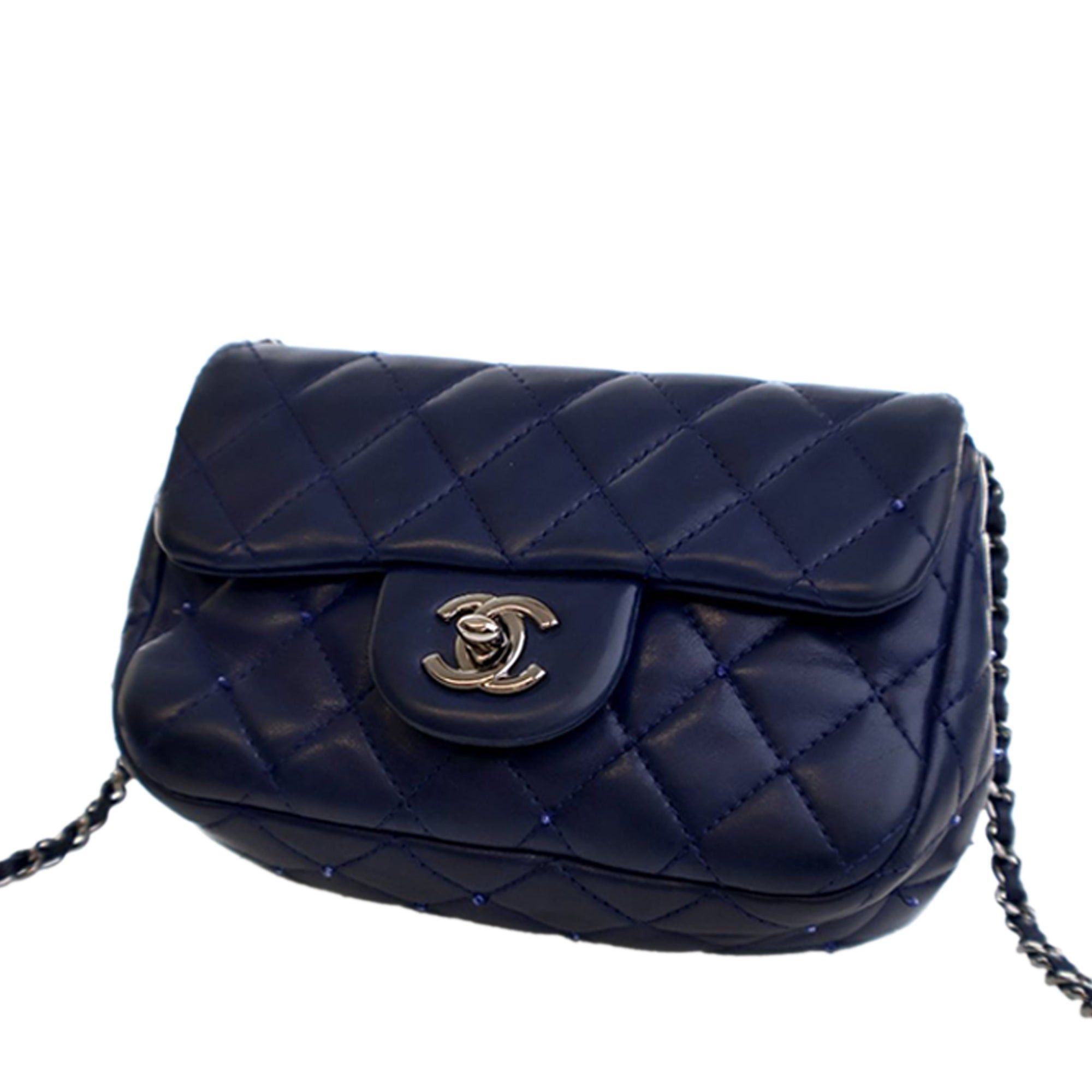 Chanel Mini Rectangular Classic Lambskin Crystal Single Flap Size ONE SIZE - 2 Thumbnail