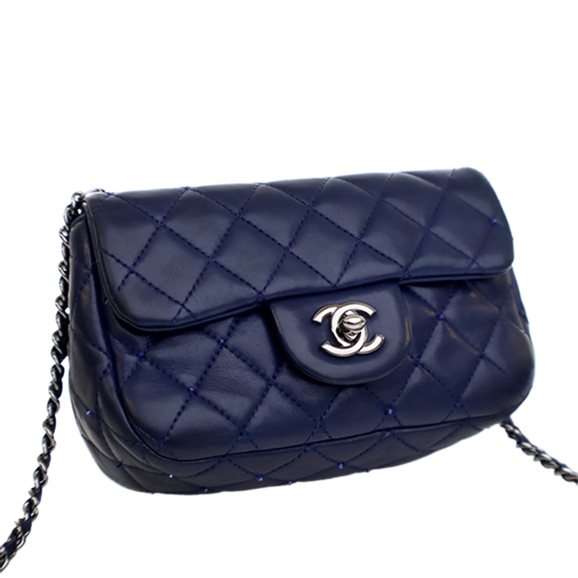 Chanel Mini Rectangular Classic Lambskin Crystal Single Flap Size ONE SIZE - 3 Thumbnail