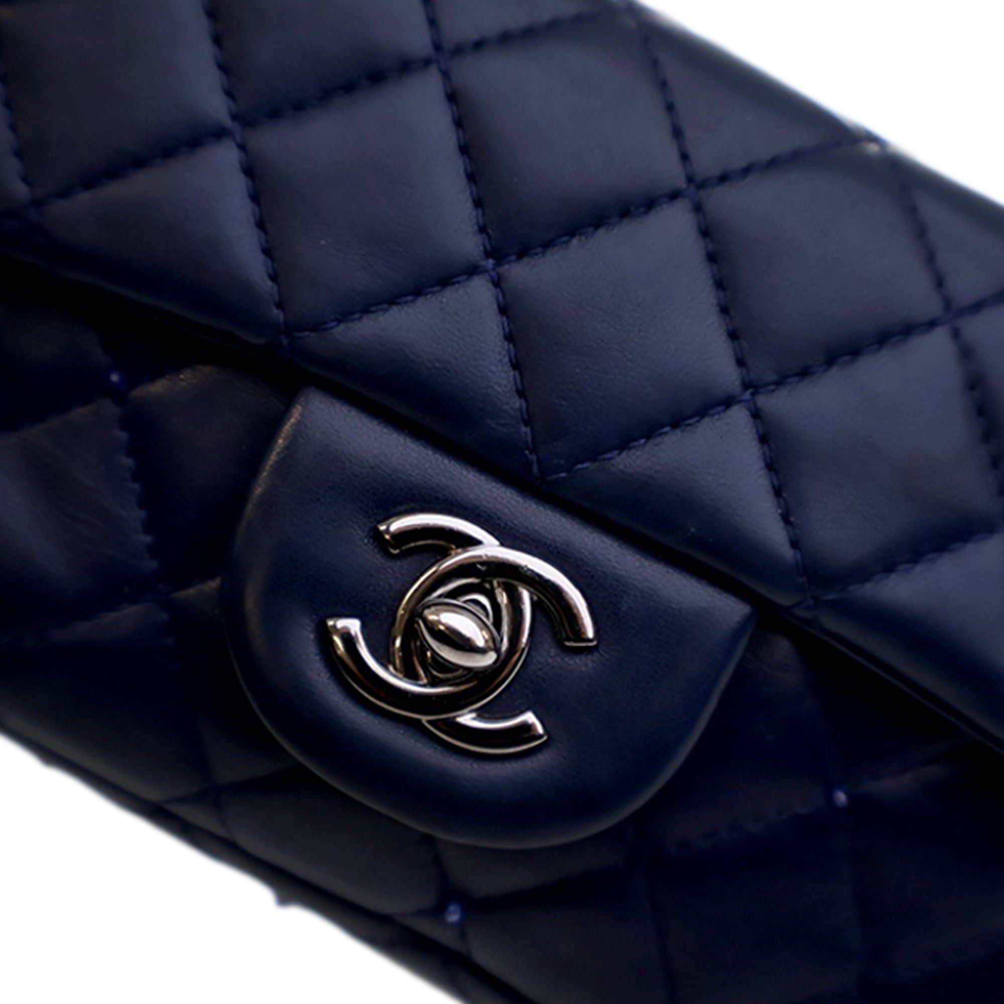 Chanel Mini Rectangular Classic Lambskin Crystal Single Flap Size ONE SIZE - 9 Thumbnail