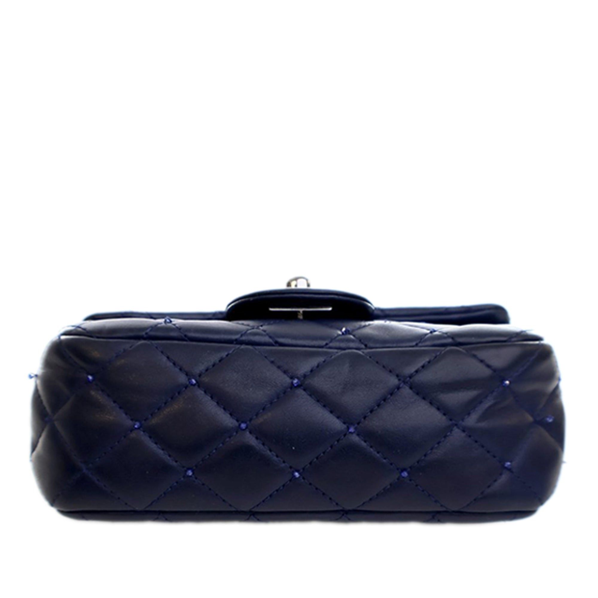 Chanel Mini Rectangular Classic Lambskin Crystal Single Flap Size ONE SIZE - 7 Thumbnail