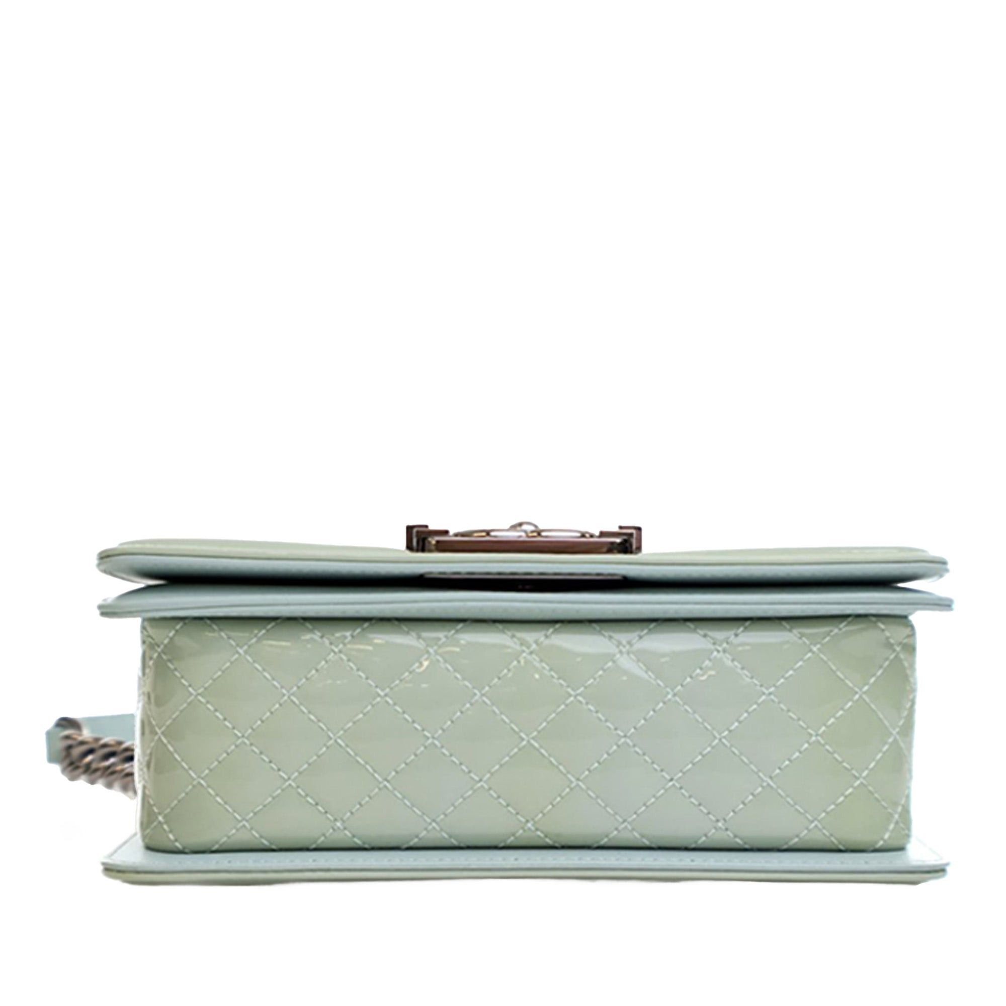 Chanel Small Quilted Patent Boy Flap Size ONE SIZE - 5 Thumbnail