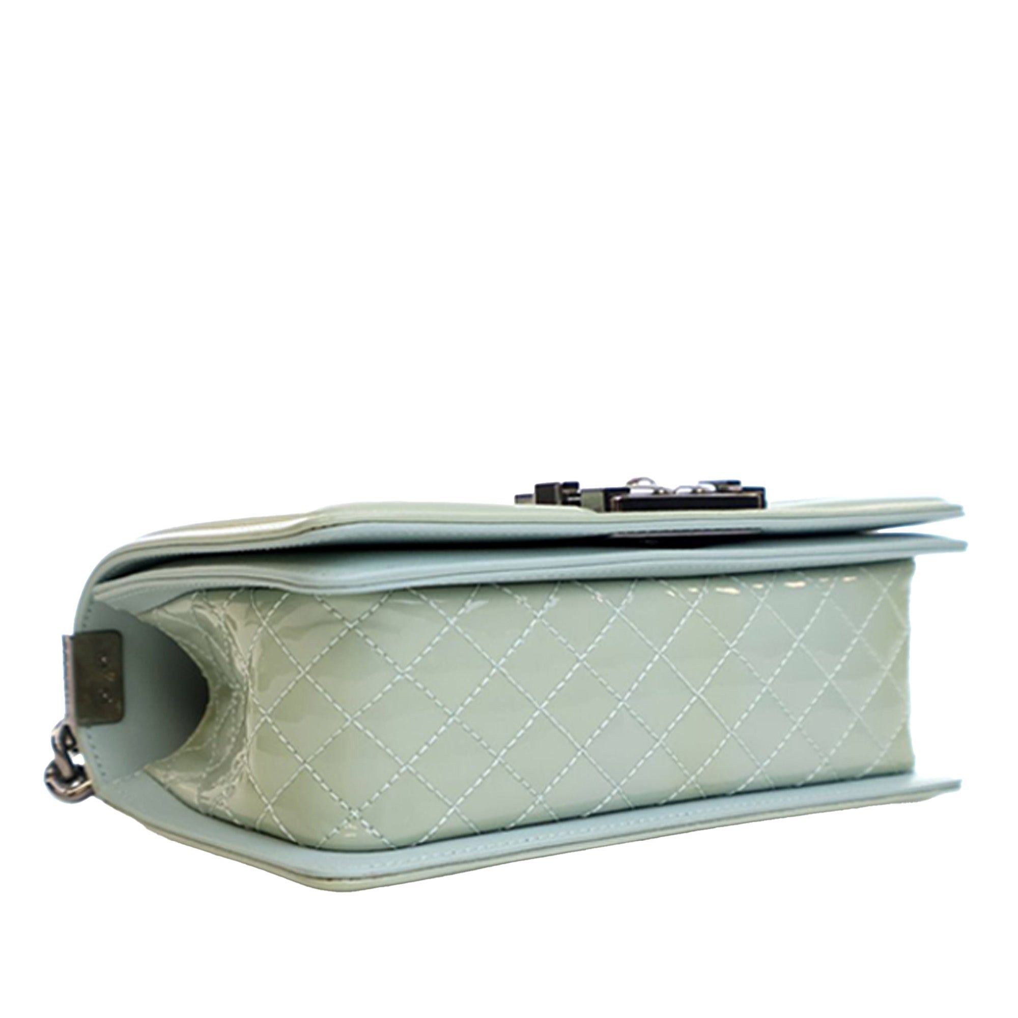 Chanel Small Quilted Patent Boy Flap Size ONE SIZE - 9 Thumbnail