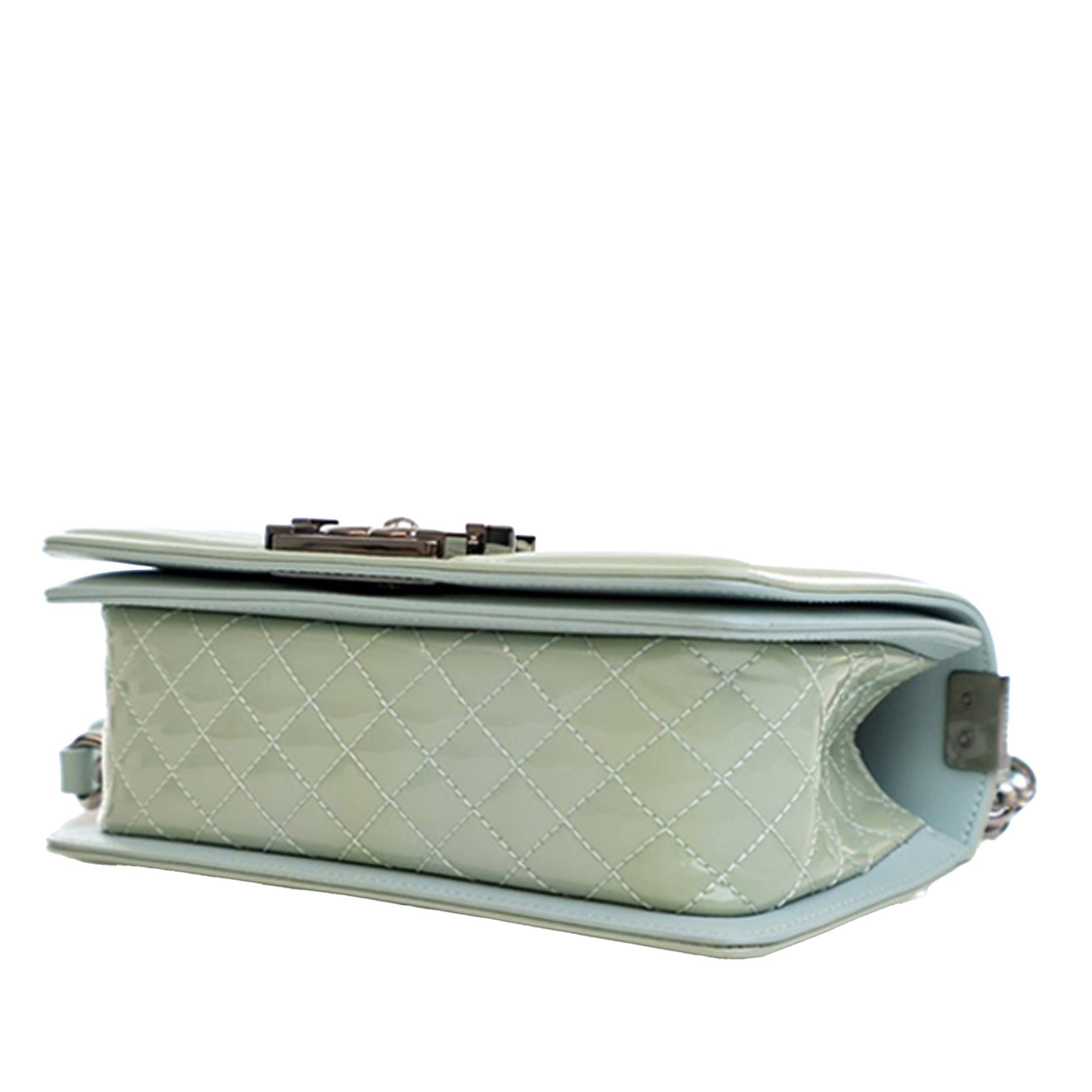 Chanel Small Quilted Patent Boy Flap Size ONE SIZE - 10 Thumbnail