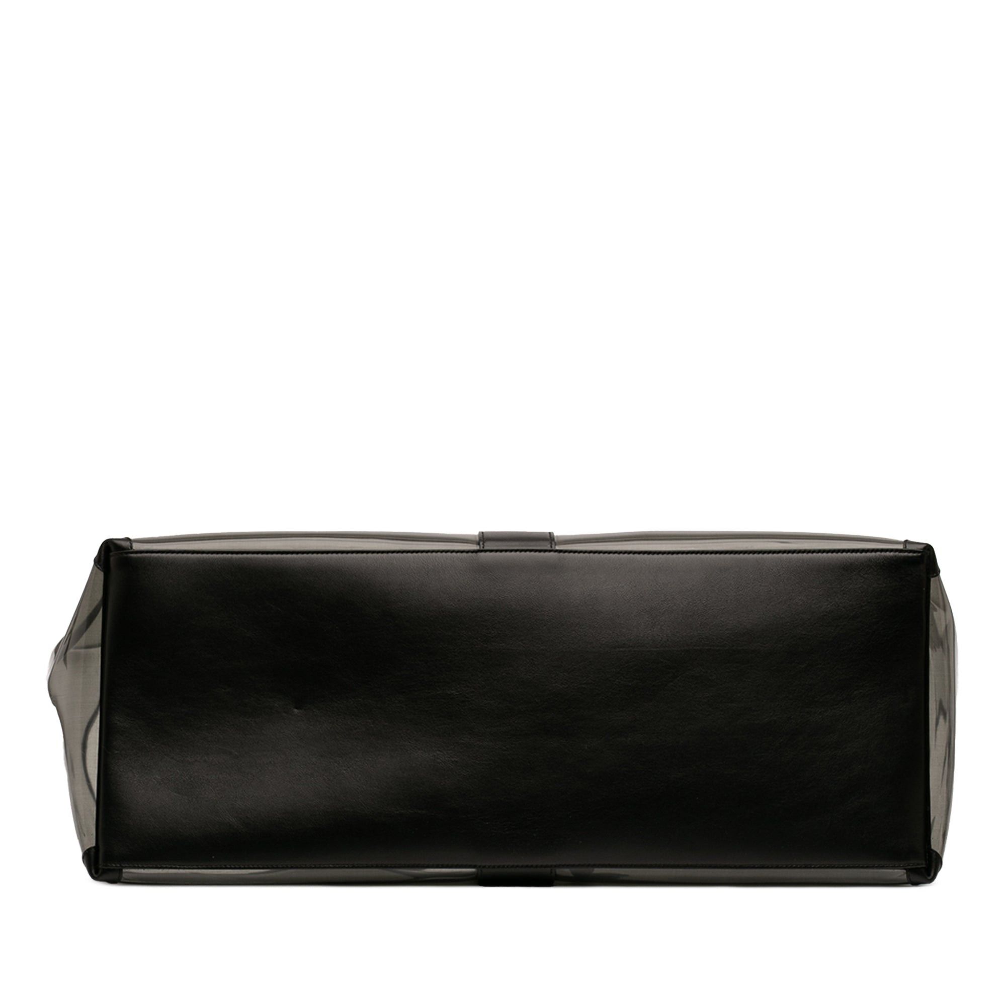 Saint Laurent Paris Maxi PVC Transparent Y Tote Size ONE SIZE - 3 Thumbnail