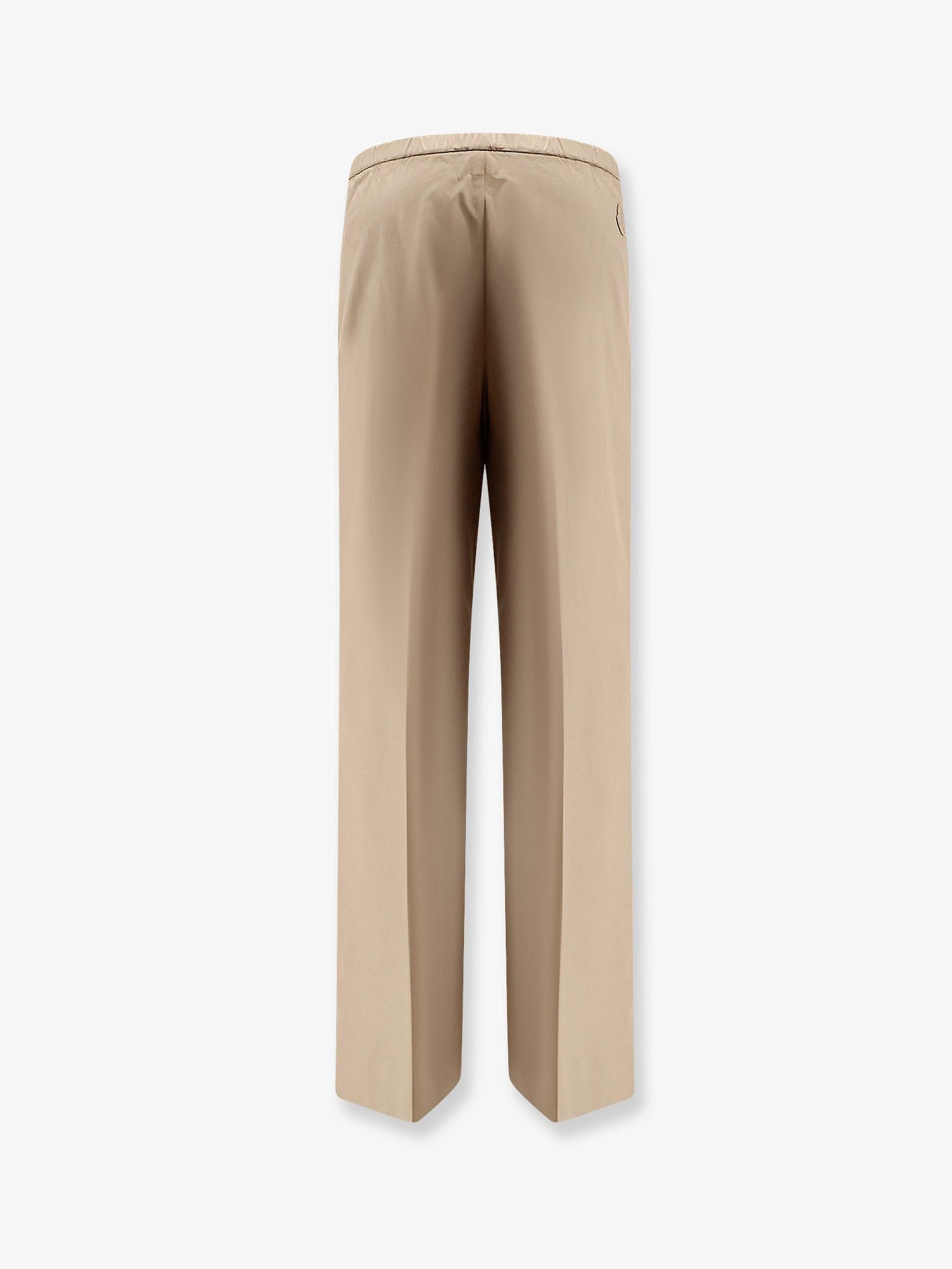 Moncler Moncler Cotton trousers with logo patch Tag Size IT 38 Women - USA Tariffs Included Size 26" / US 2 / IT 38 - 2 Thumbnail