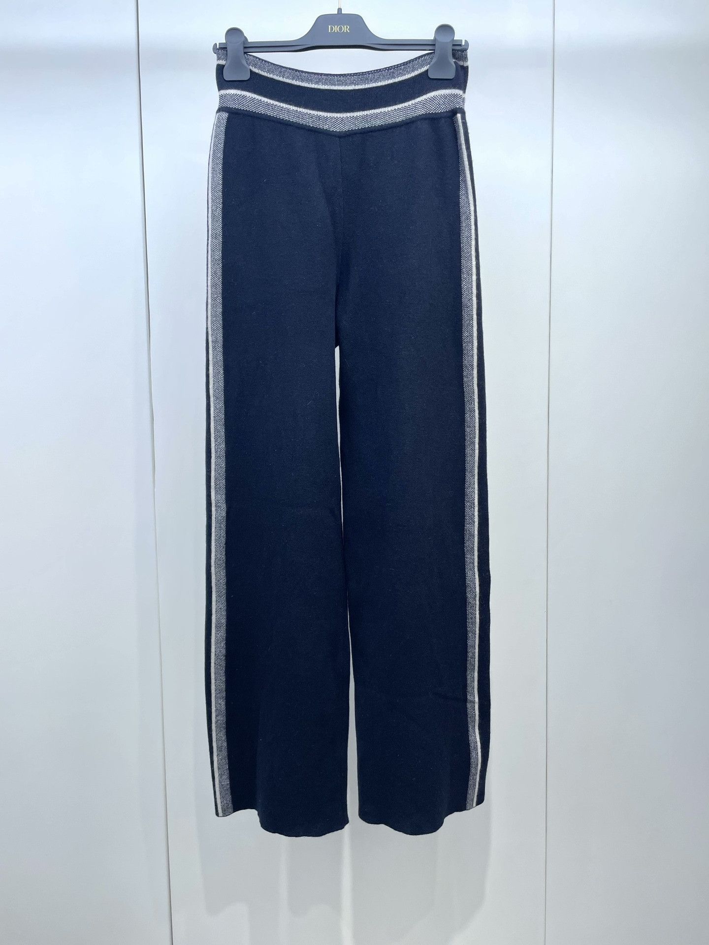 Dior Dior Letter Cashmere Knit Trousers Size 36" / US 14 / IT 50 - 2 Thumbnail