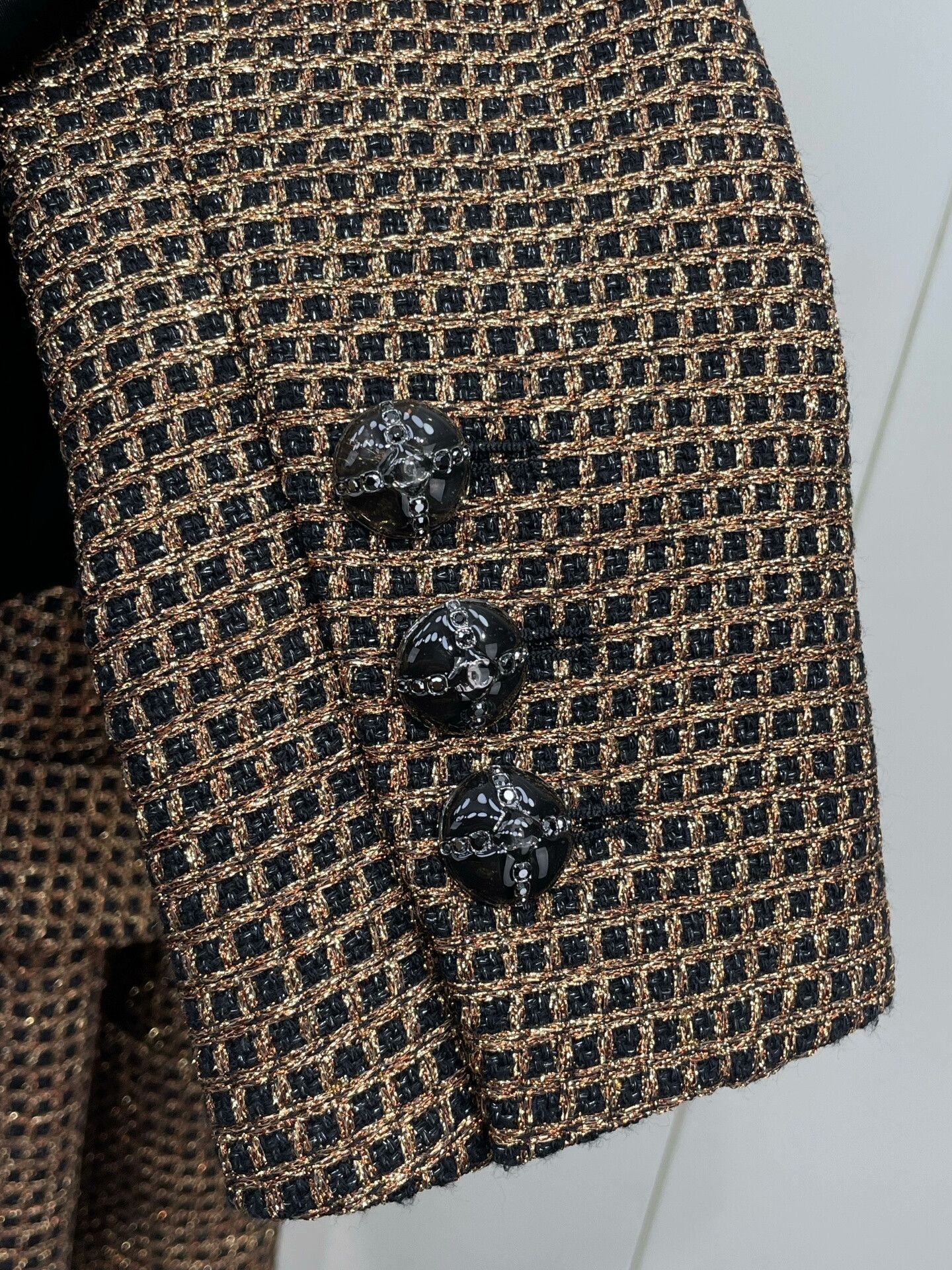 Chanel Chanel 24C Gold Yarn Belted Coat Size XXS / US 00 / IT 34 - 3 Thumbnail