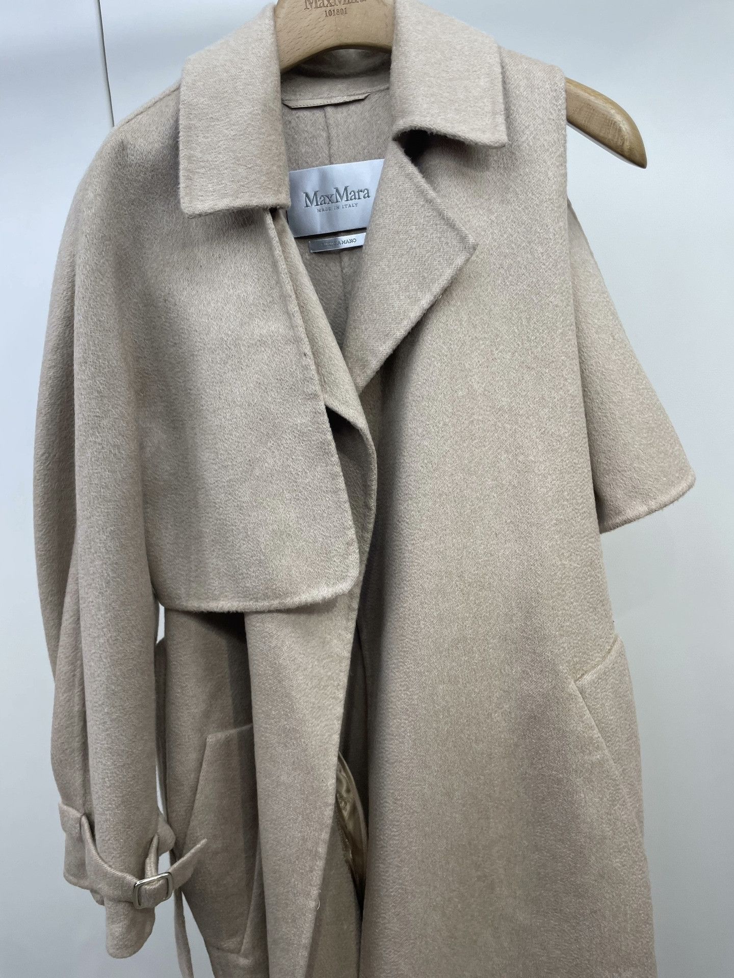 Max Mara Maxmara Two-Piece Cashmere Coat Size S / US 4 / IT 40 - 4 Thumbnail