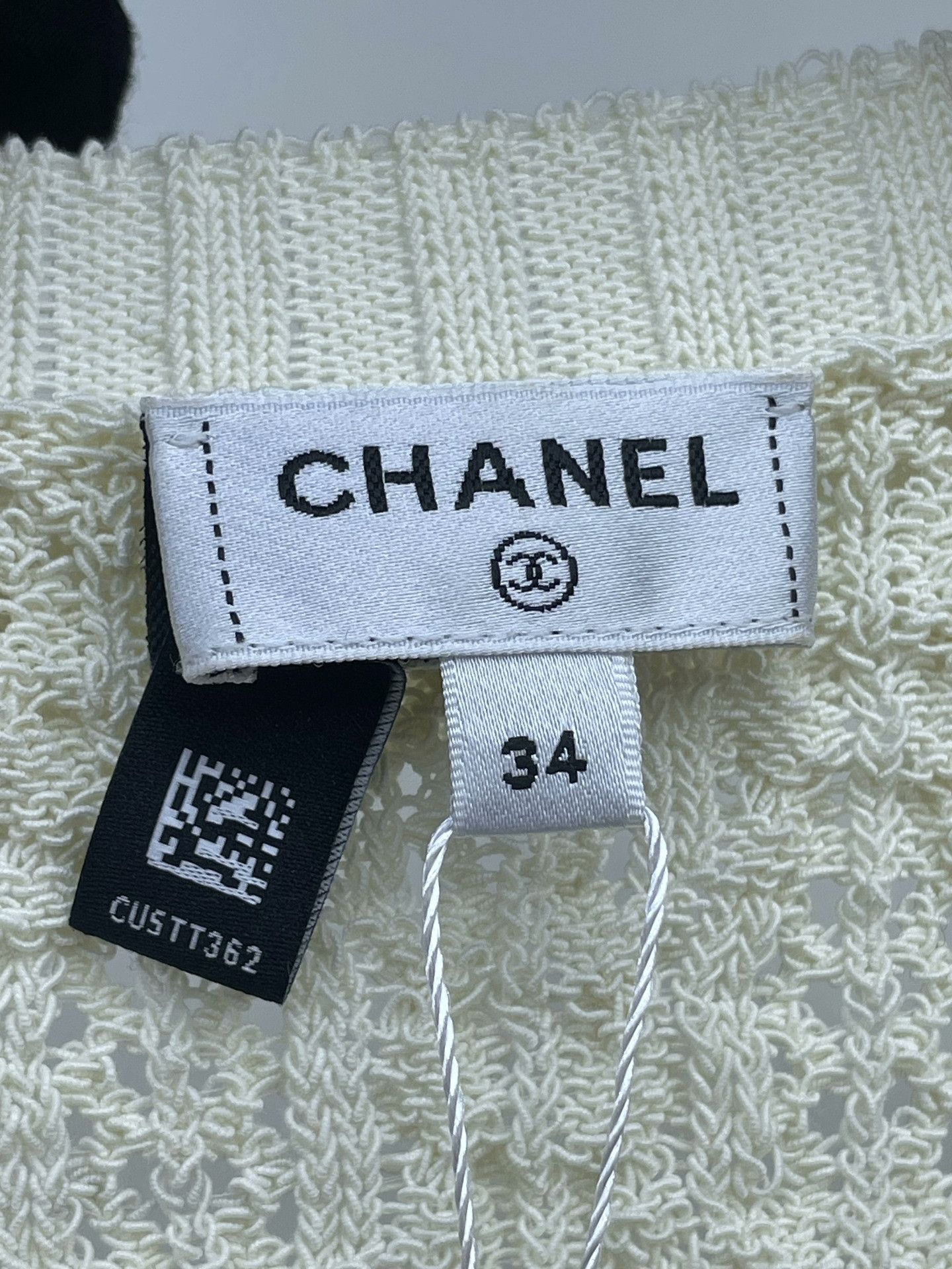 Chanel Chanel 25C Ruffle Knit Vest Size XXS / US 00 / IT 34 - 7 Thumbnail